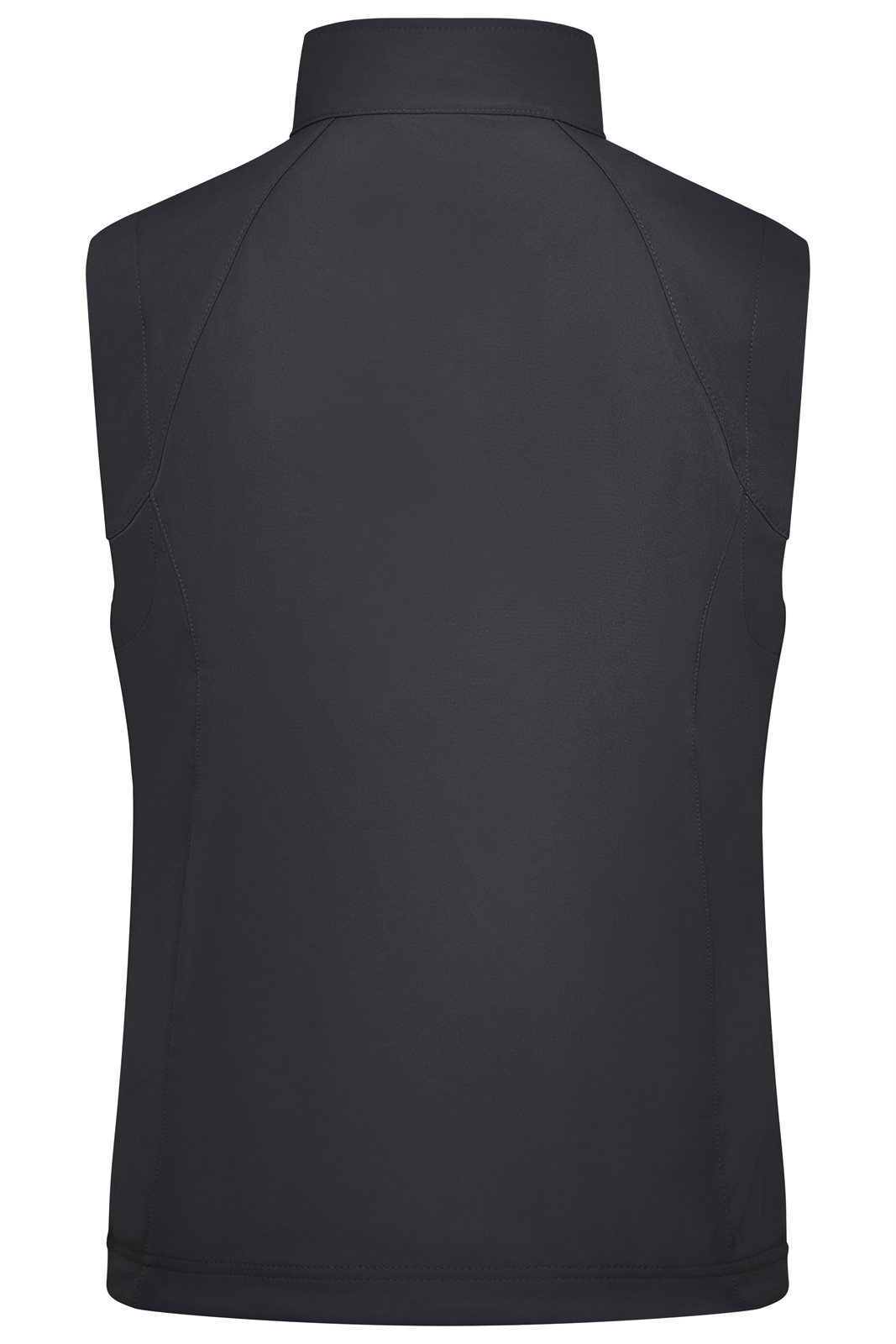 Weste Damen Schwarz – Ladies' Softshell Vest, Detailansicht