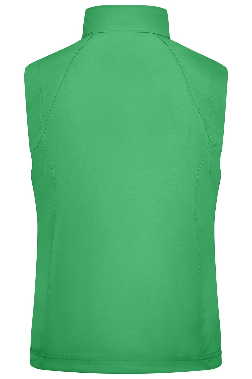 Weste Damen Grün – Ladies' Softshell Vest, Detailansicht