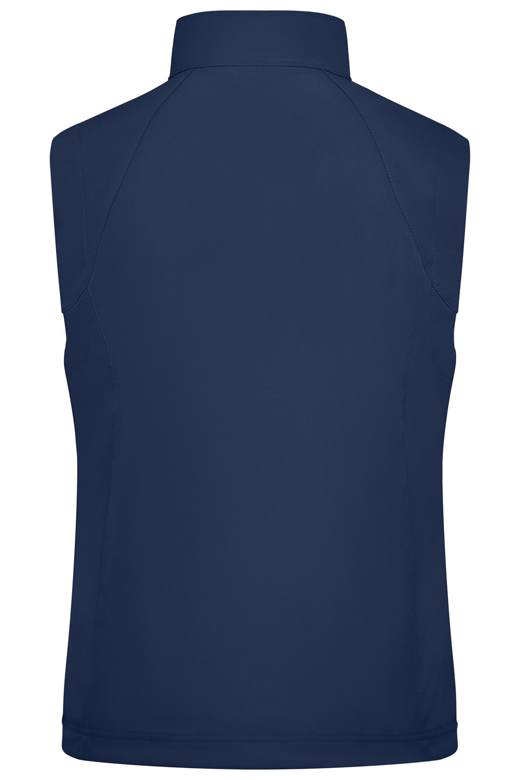 Weste Damen Blau – Ladies' Softshell Vest, Detailansicht