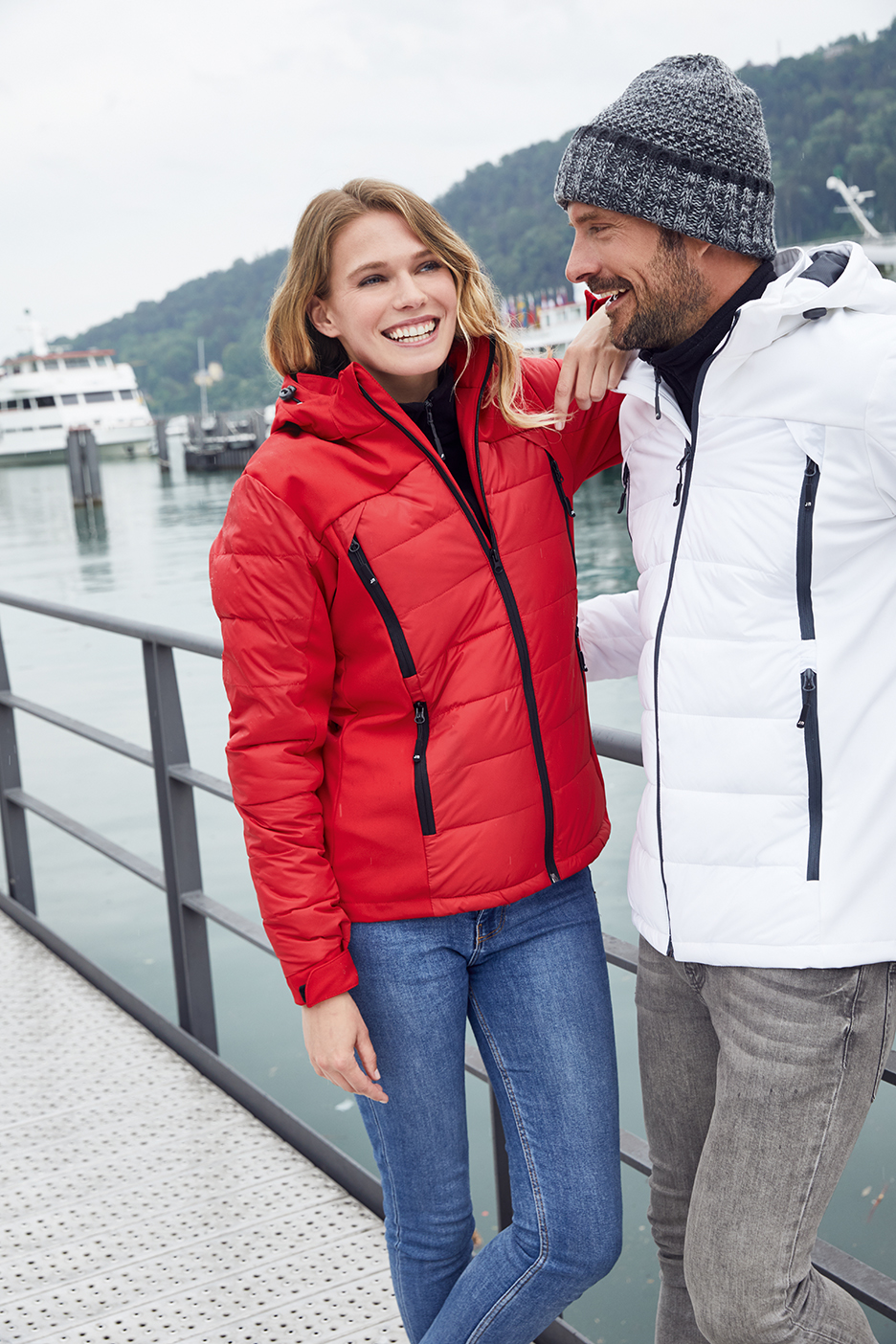 Jacke Damen – Ladies' Outdoor Hybrid Jacket, Detailansicht