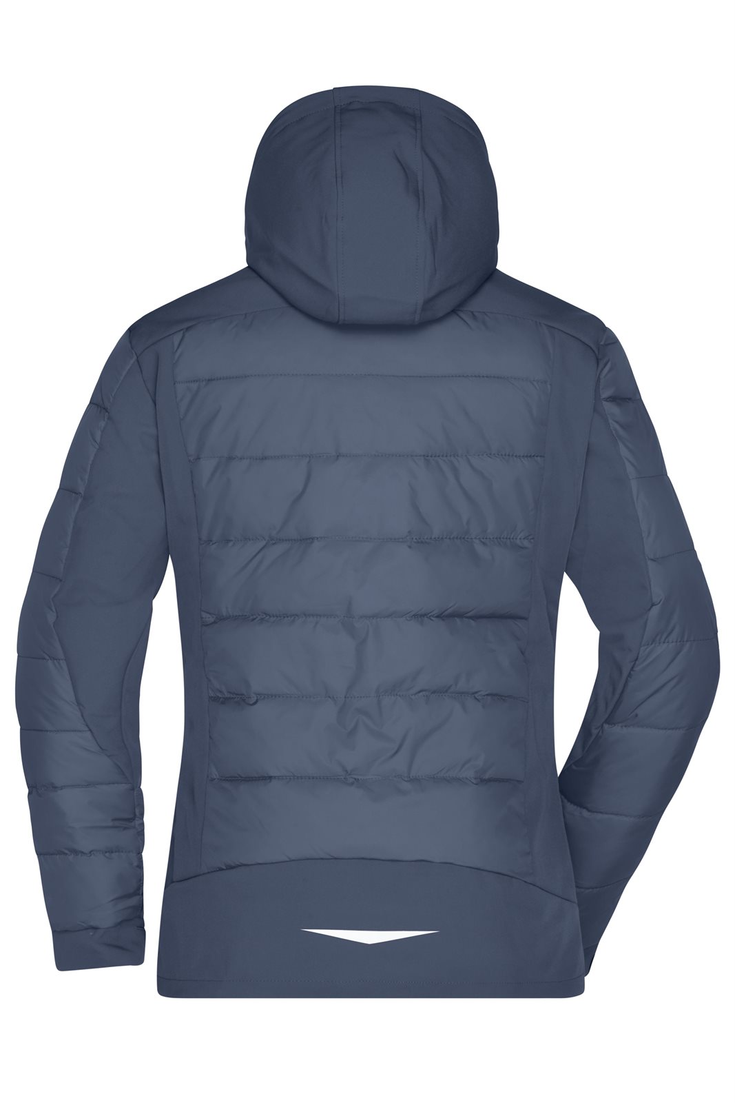 Jacke Damen Blau – Ladies' Outdoor Hybrid Jacket, Detailansicht