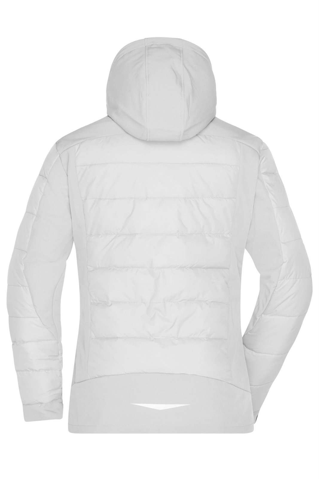 Jacke Damen Weiß – Ladies' Outdoor Hybrid Jacket, Detailansicht