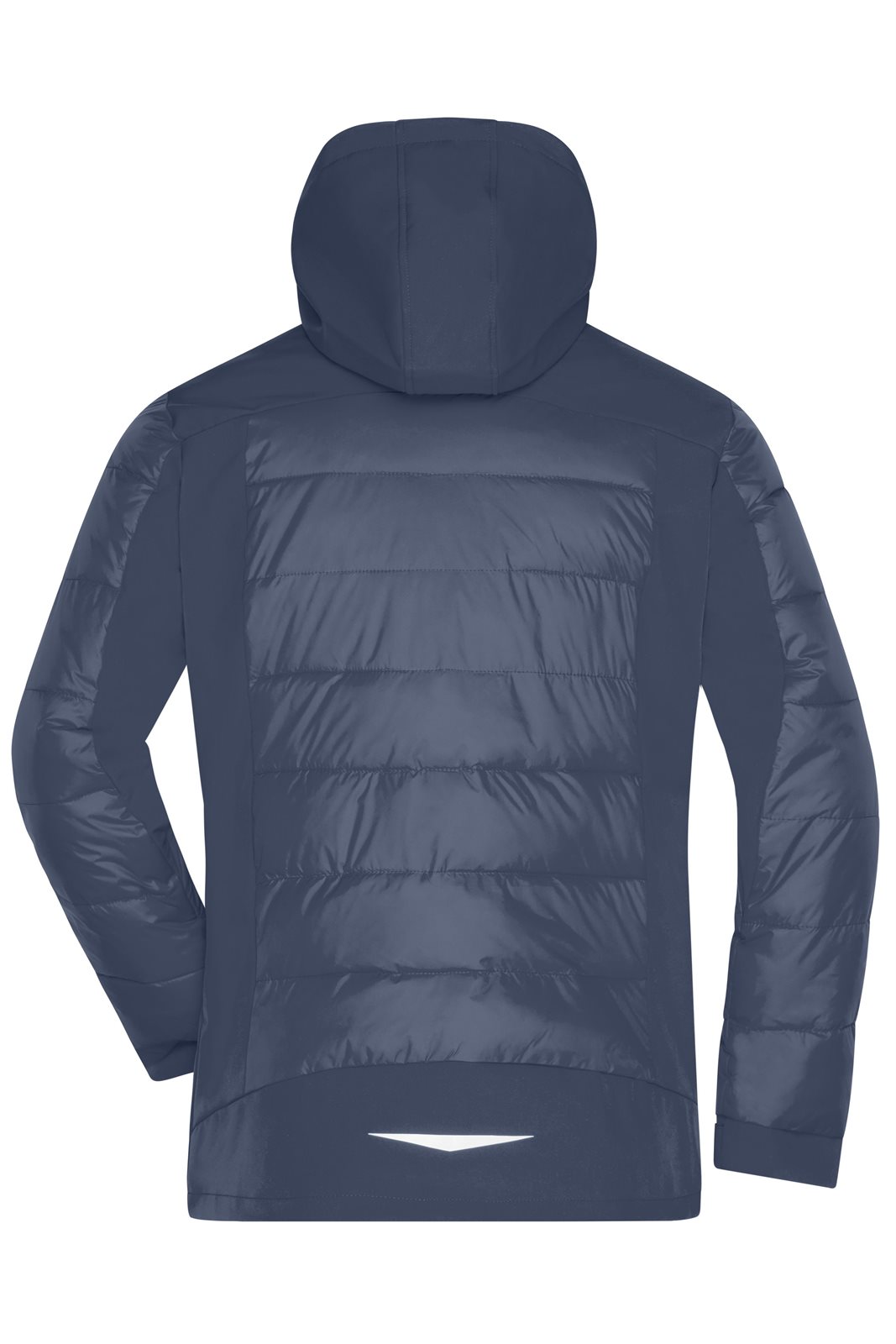 Jacke Herren Blau – Men's Outdoor Hybrid Jacket, Detailansicht
