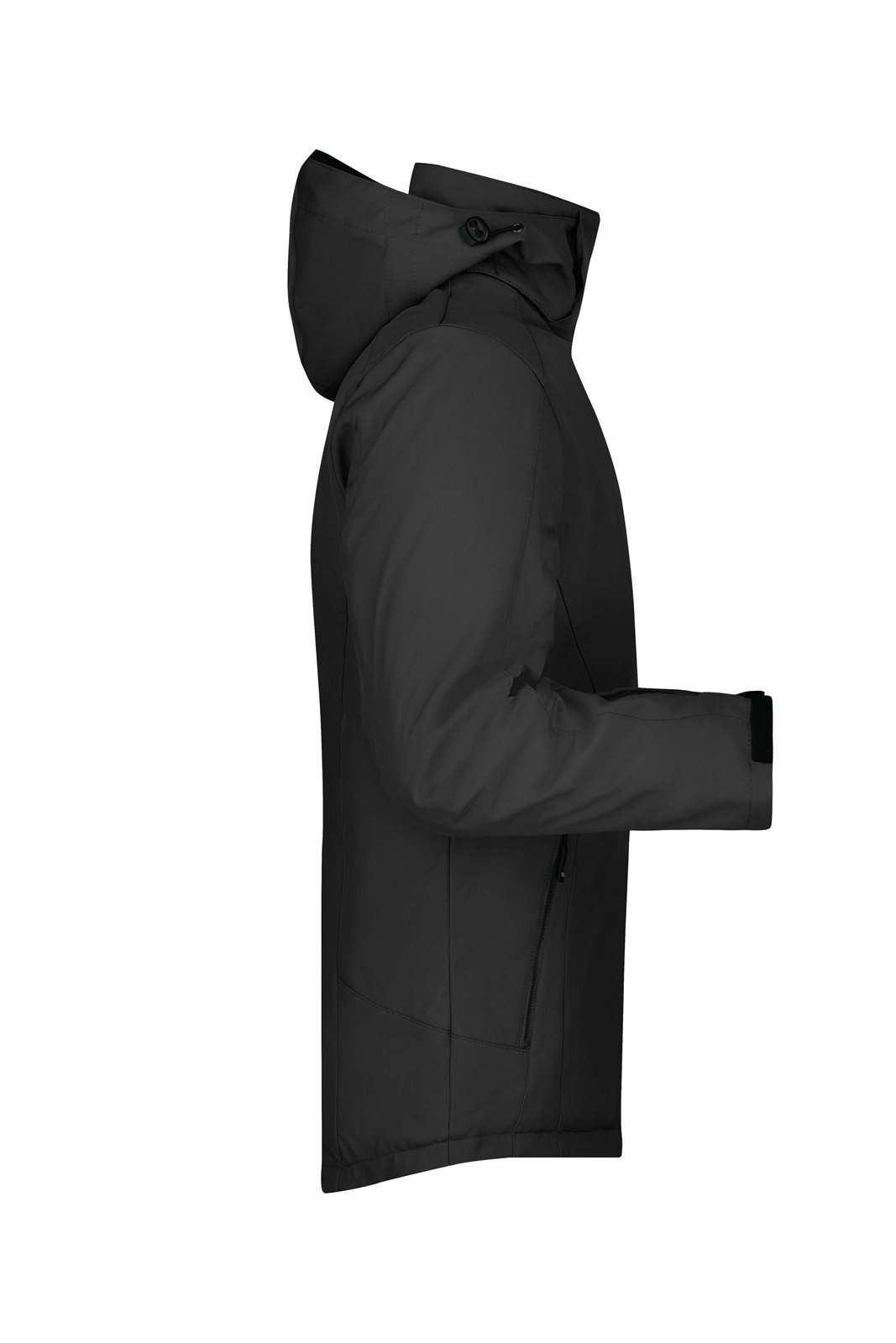 Jacke Herren Schwarz – Men's Wintersport Jacket, Detailansicht
