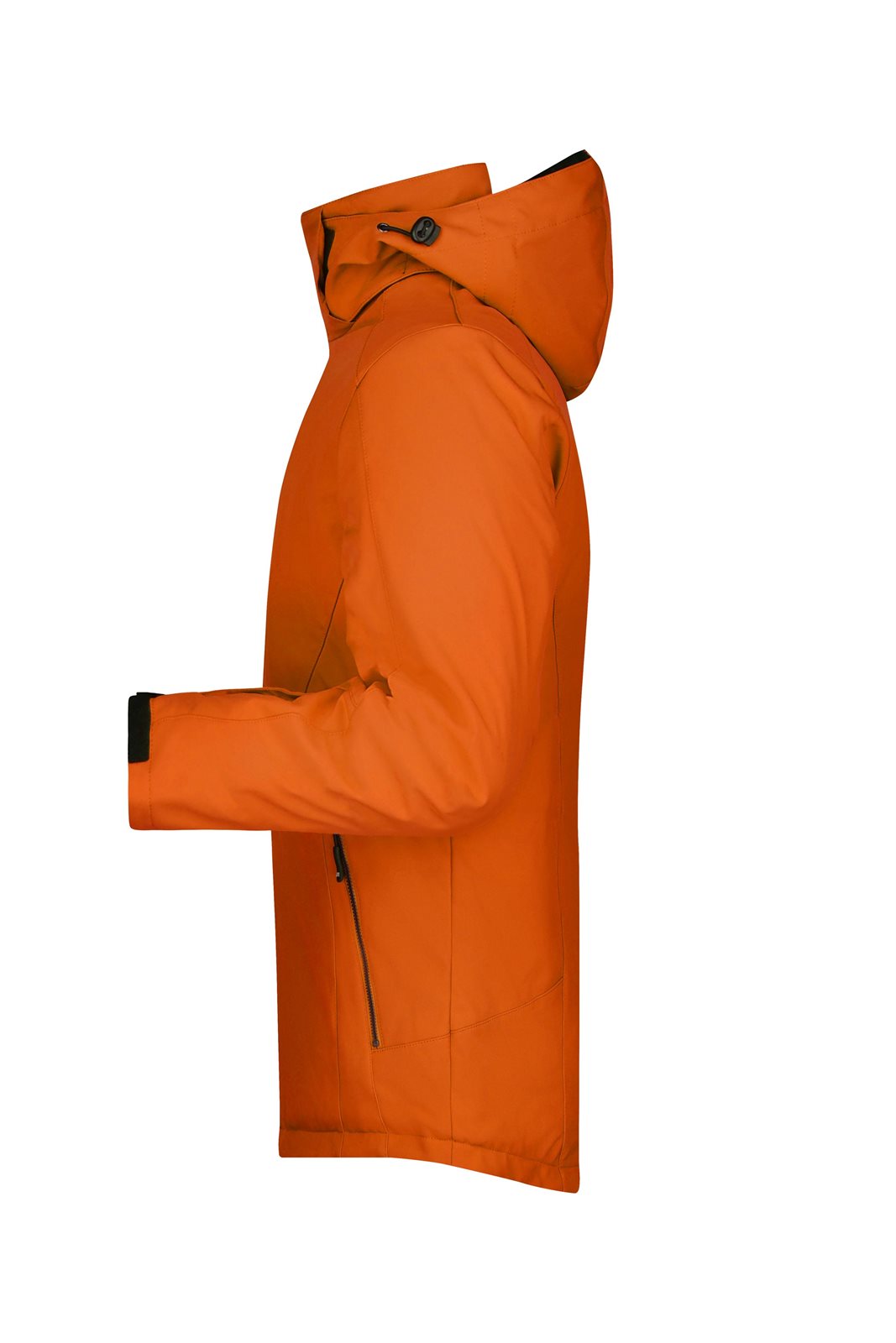 Jacke Herren Orange – Men's Wintersport Jacket, Detailansicht