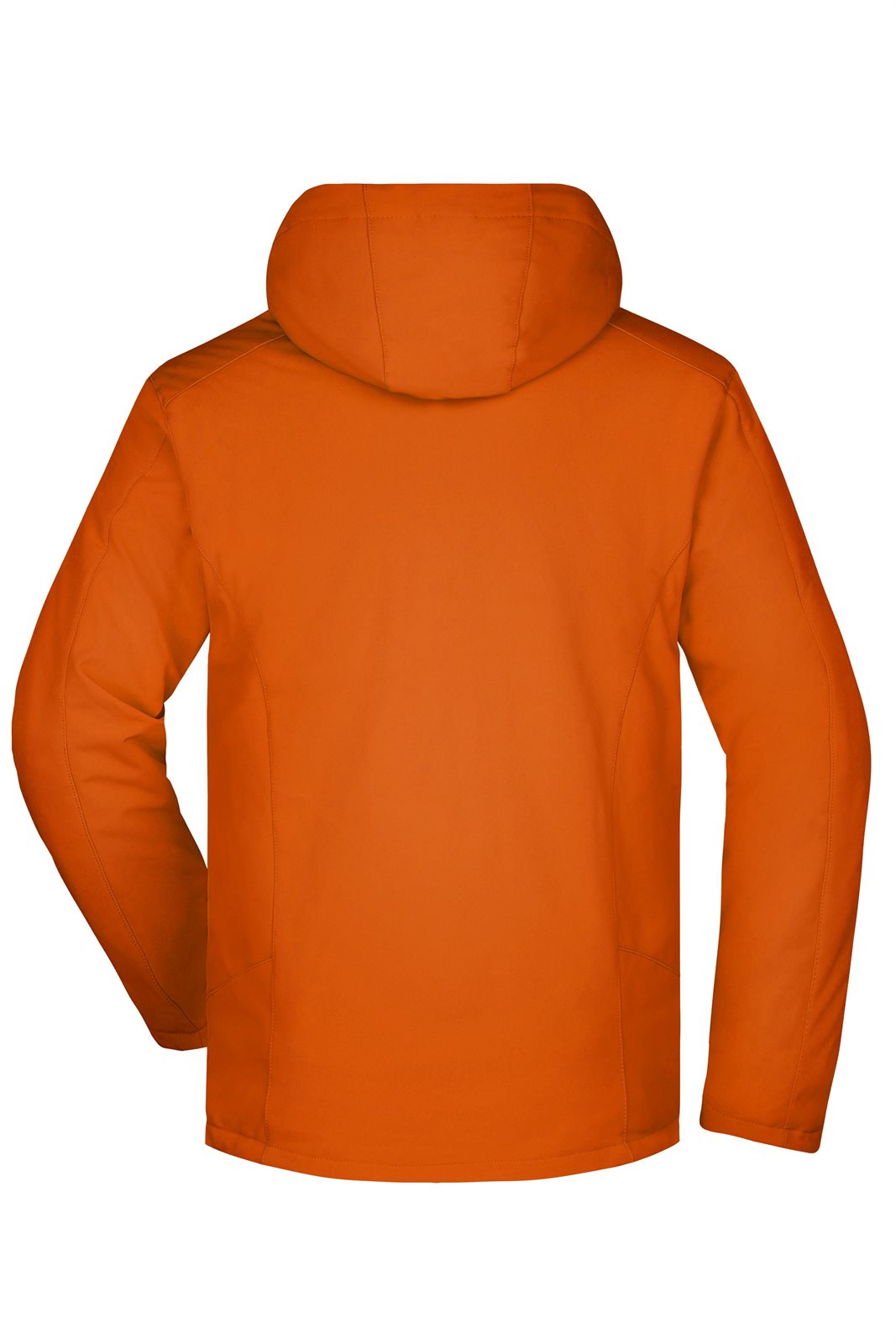 Jacke Herren Orange – Men's Wintersport Jacket, Detailansicht