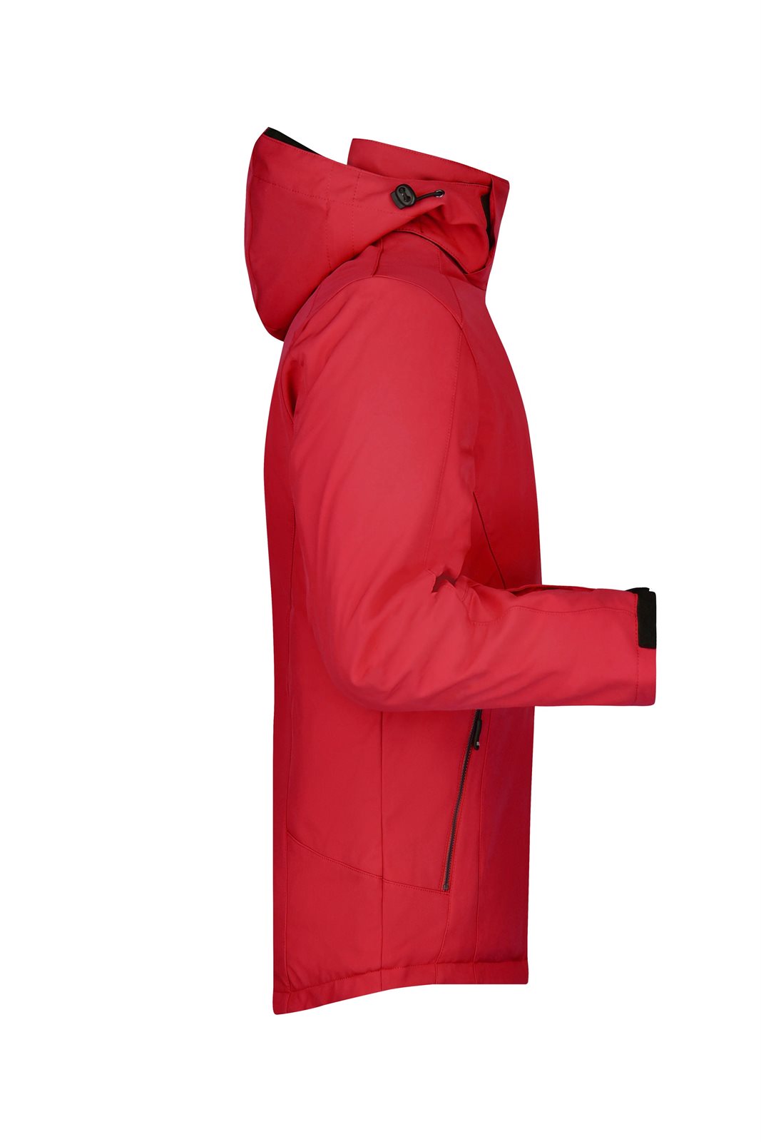 Jacke Herren Rot – Men's Wintersport Jacket, Detailansicht