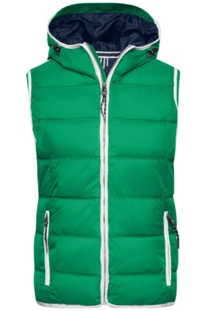 Weste Damen Weiß/Grün – Ladies' Maritime Vest