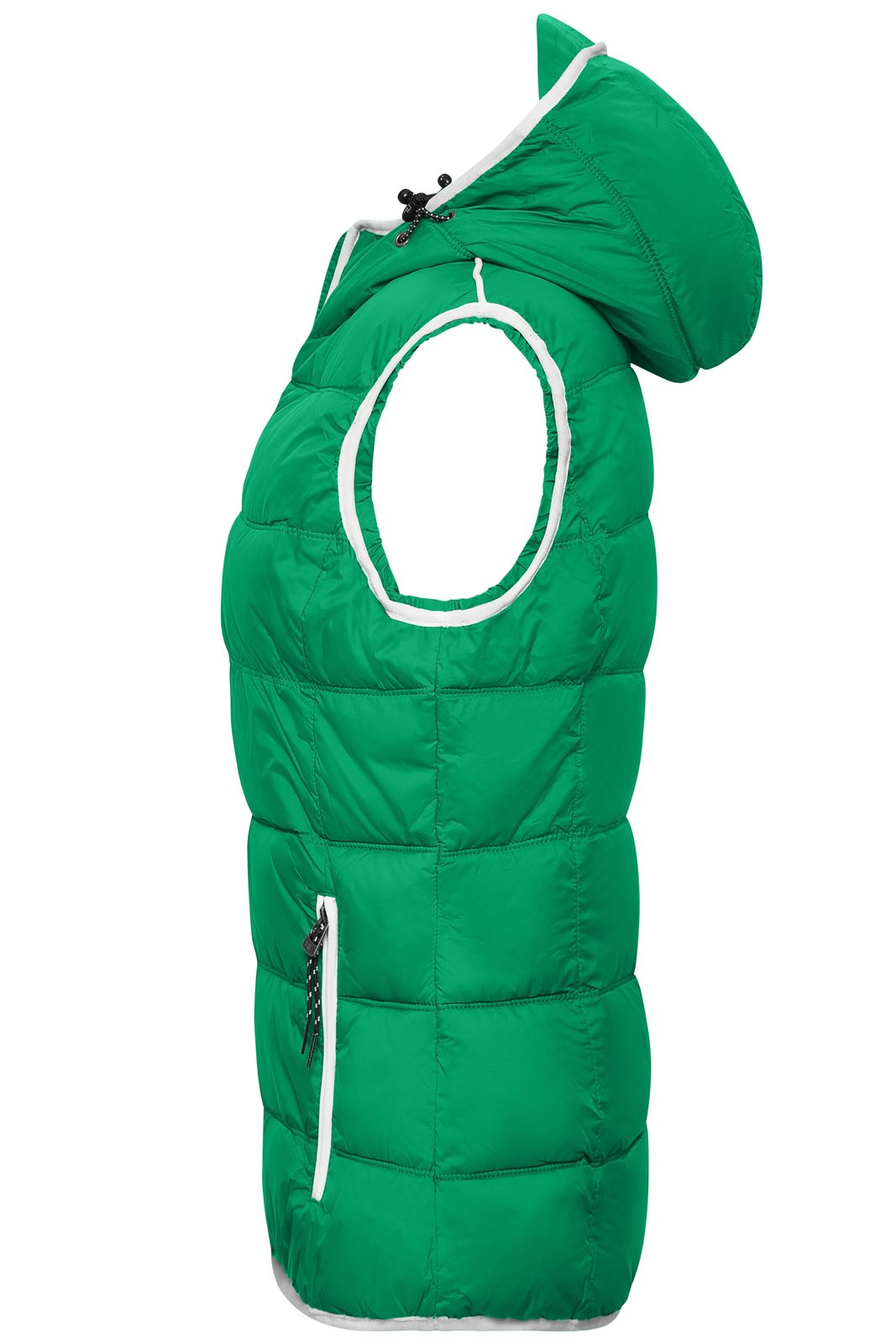 Weste Damen Weiß/Grün – Ladies' Maritime Vest, Detailansicht