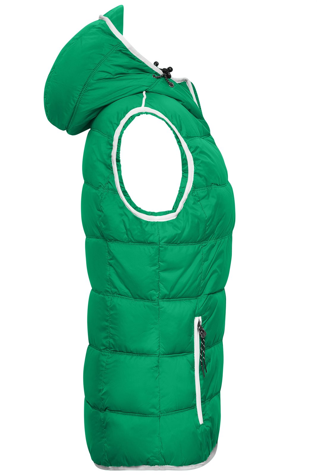 Weste Damen Weiß/Grün – Ladies' Maritime Vest, Detailansicht