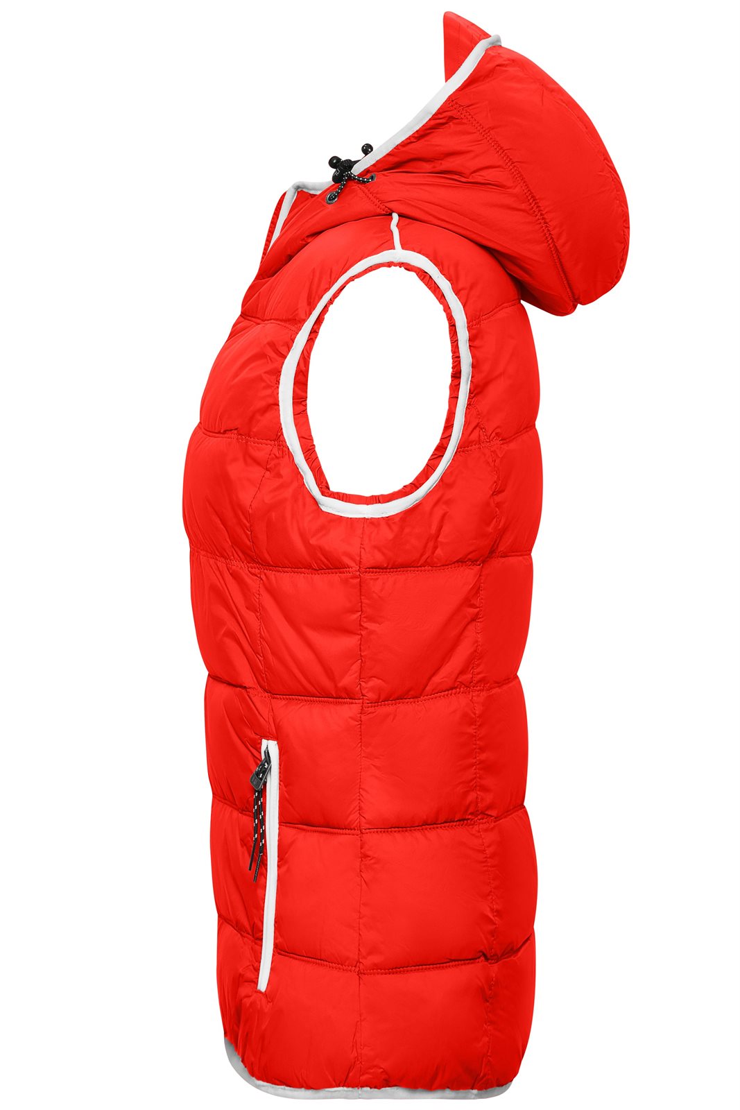 Weste Damen Weiß/Rot – Ladies' Maritime Vest, Detailansicht