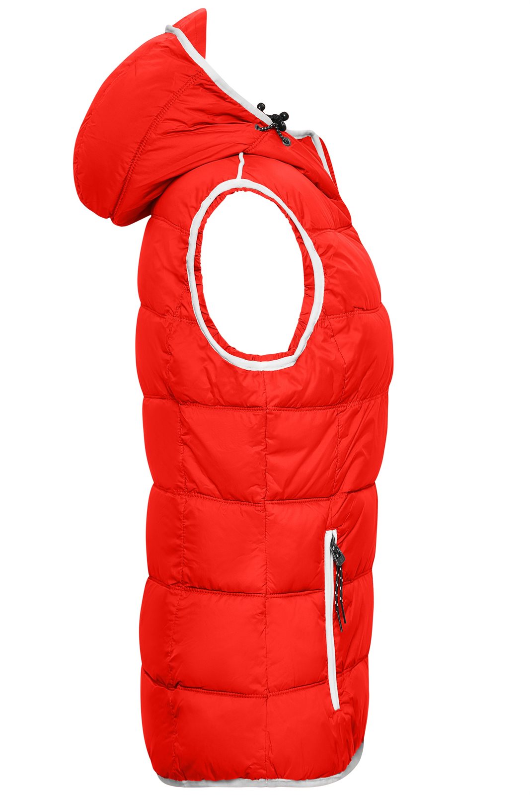 Weste Damen Weiß/Rot – Ladies' Maritime Vest, Detailansicht