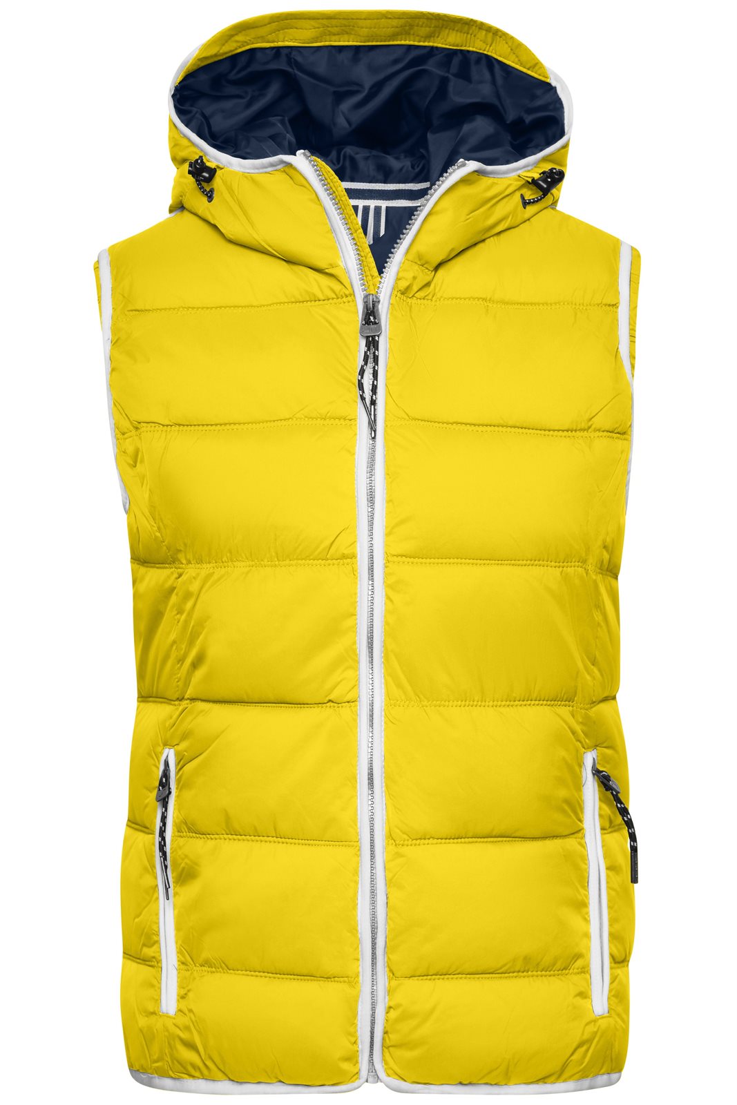 Weste Damen Gelb/Weiß – Ladies' Maritime Vest