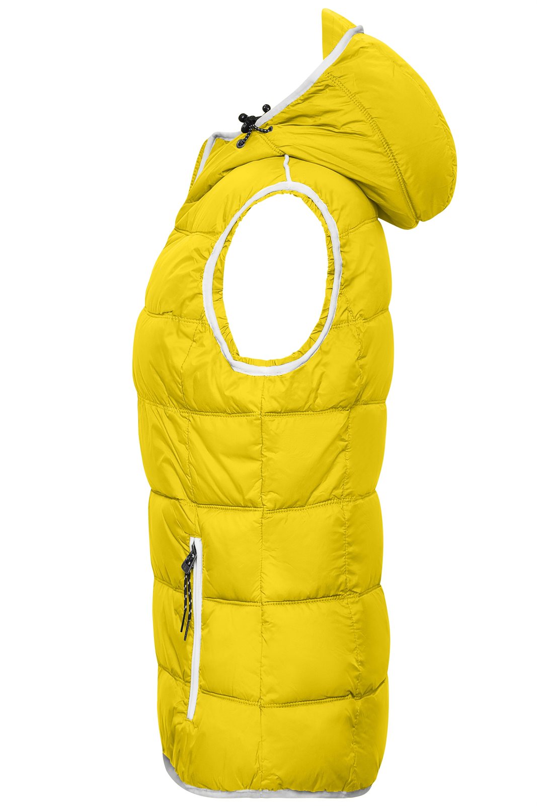 Weste Damen Gelb/Weiß – Ladies' Maritime Vest, Detailansicht