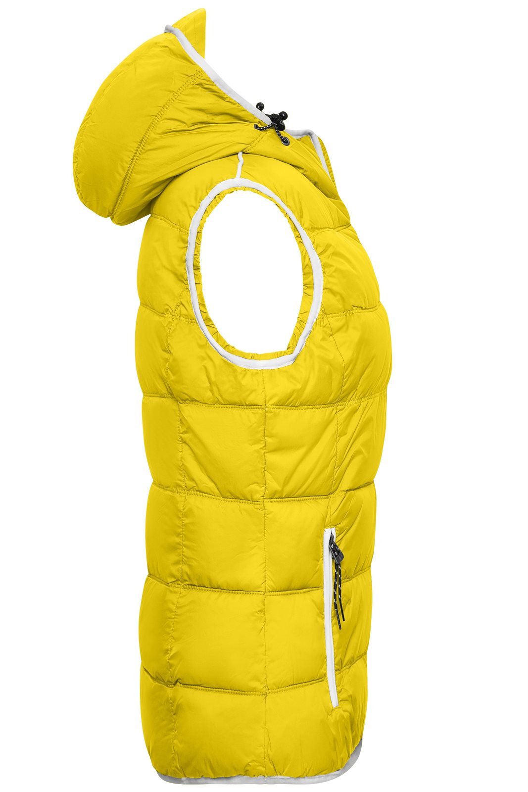 Weste Damen Gelb/Weiß – Ladies' Maritime Vest, Detailansicht