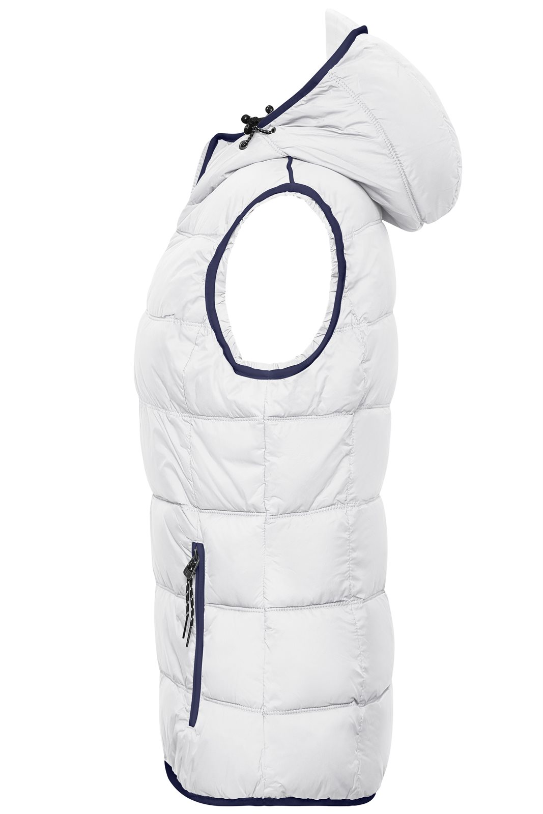 Weste Damen Weiß/Blau – Ladies' Maritime Vest, Detailansicht
