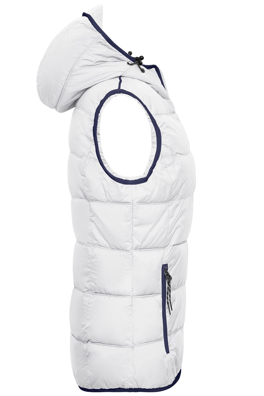 Weste Damen Weiß/Blau – Ladies' Maritime Vest, Detailansicht