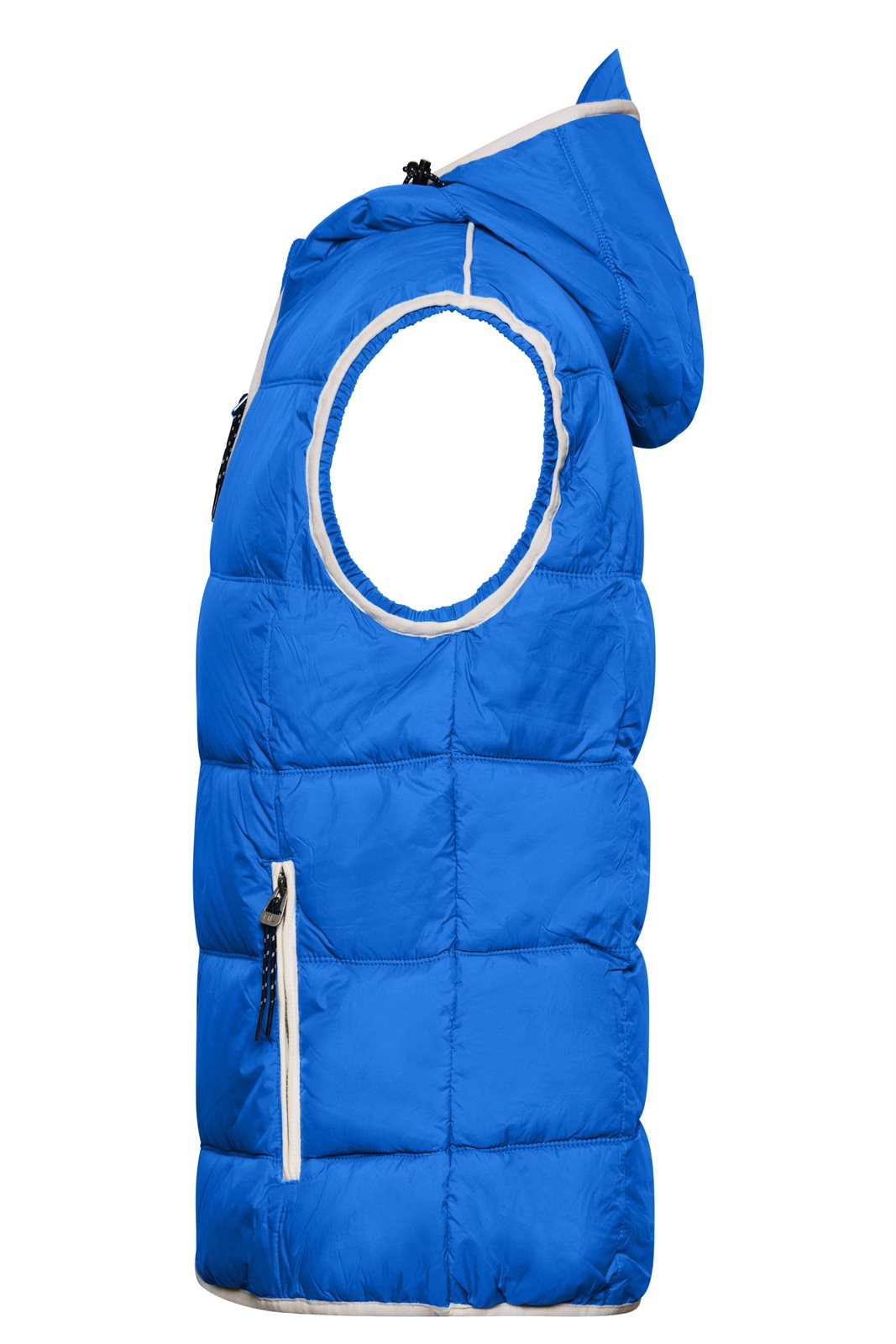 Weste Herren Weiß/Blau – Men's Maritime Vest, Detailansicht