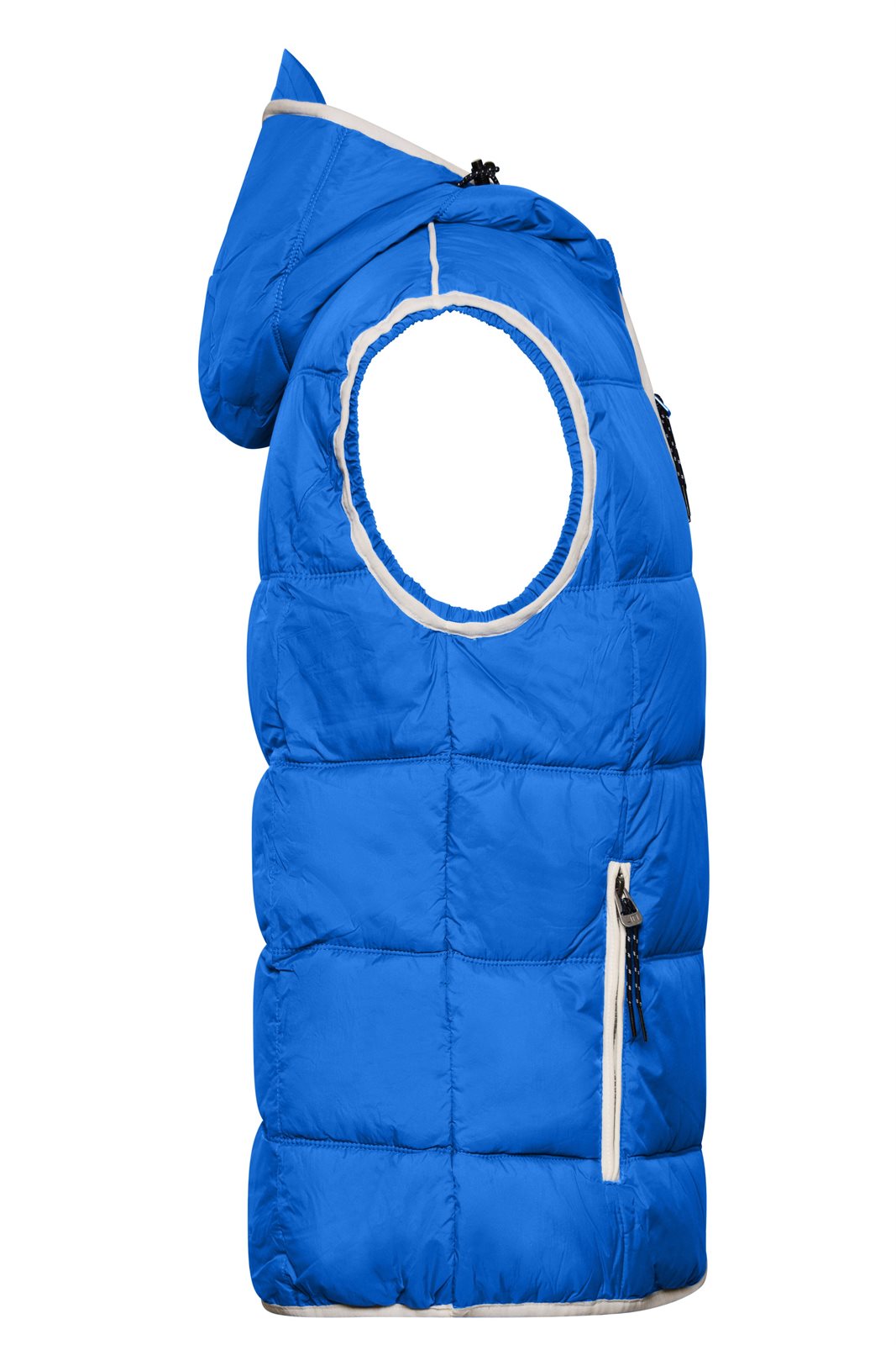 Weste Herren Weiß/Blau – Men's Maritime Vest, Detailansicht