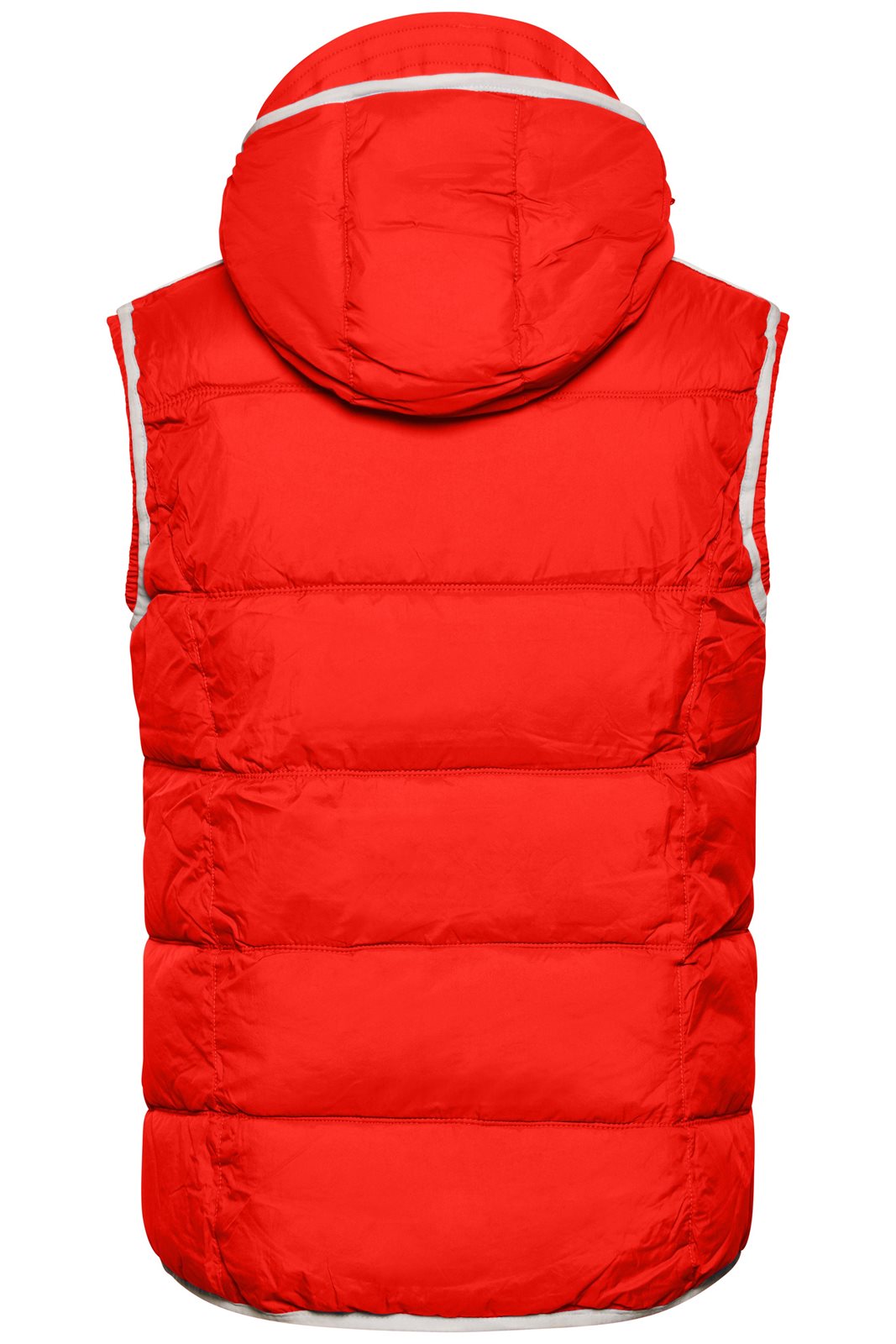 Weste Herren Weiß/Rot – Men's Maritime Vest, Detailansicht