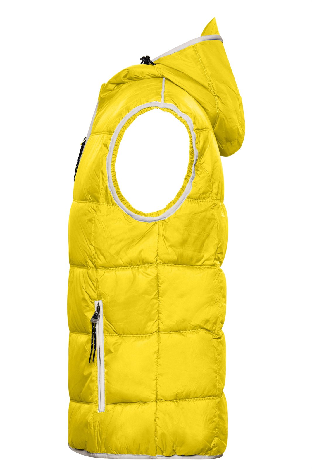 Weste Herren Gelb/Weiß – Men's Maritime Vest, Detailansicht
