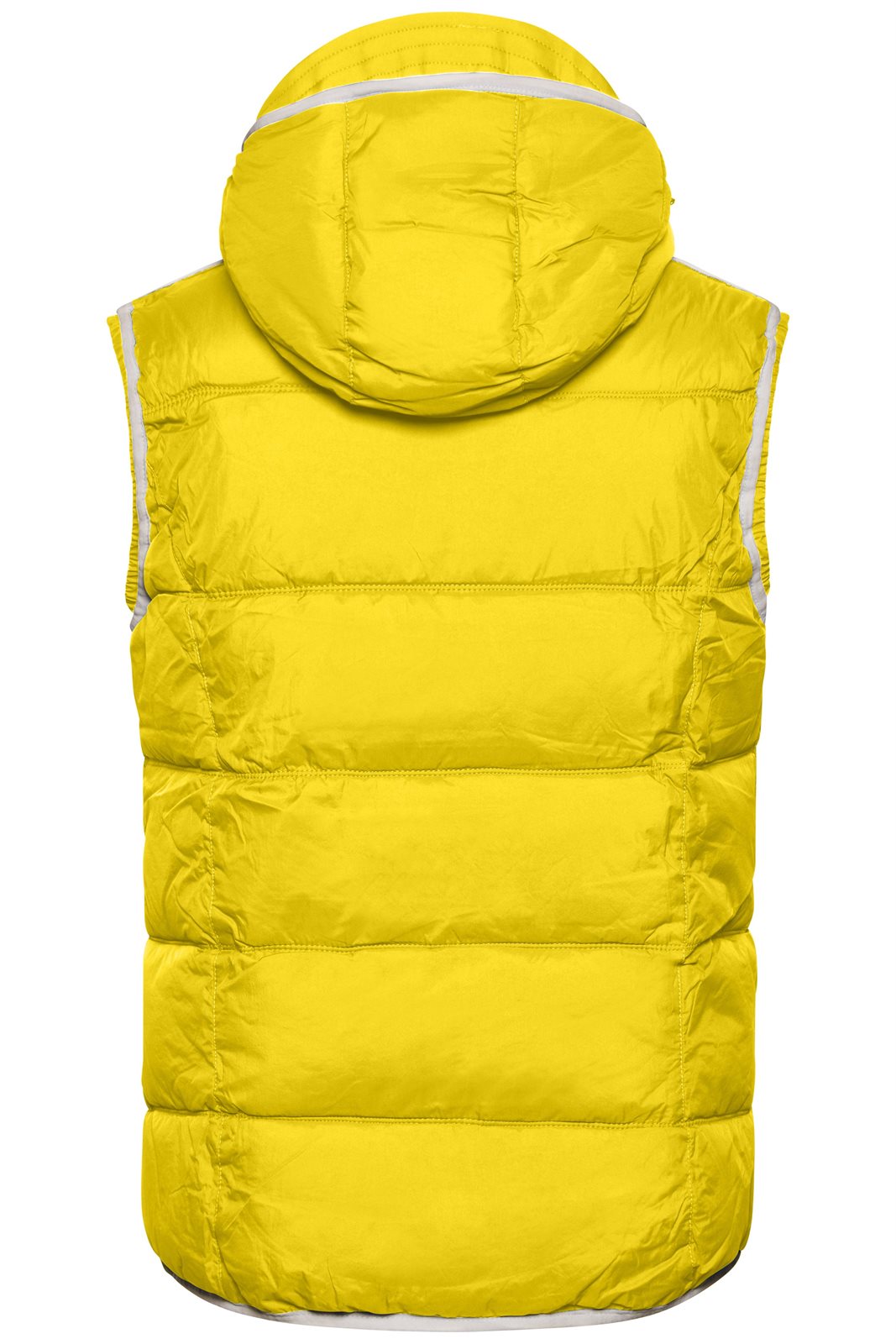 Weste Herren Gelb/Weiß – Men's Maritime Vest, Detailansicht