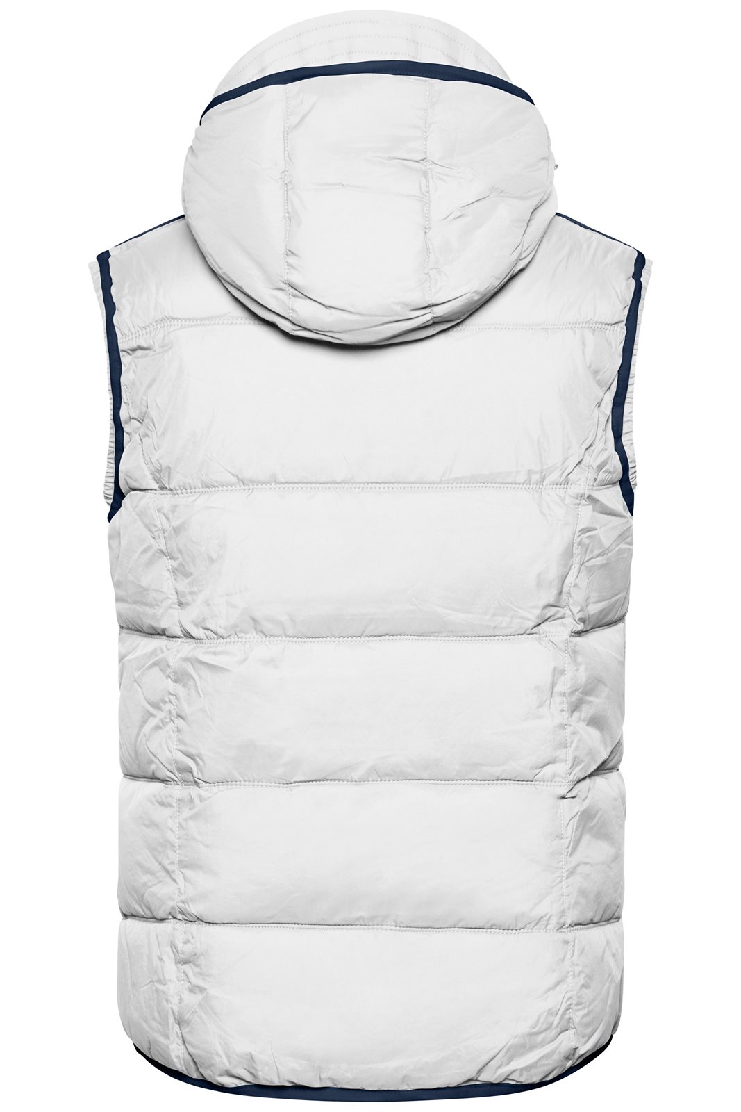 Weste Herren Weiß/Blau – Men's Maritime Vest, Detailansicht