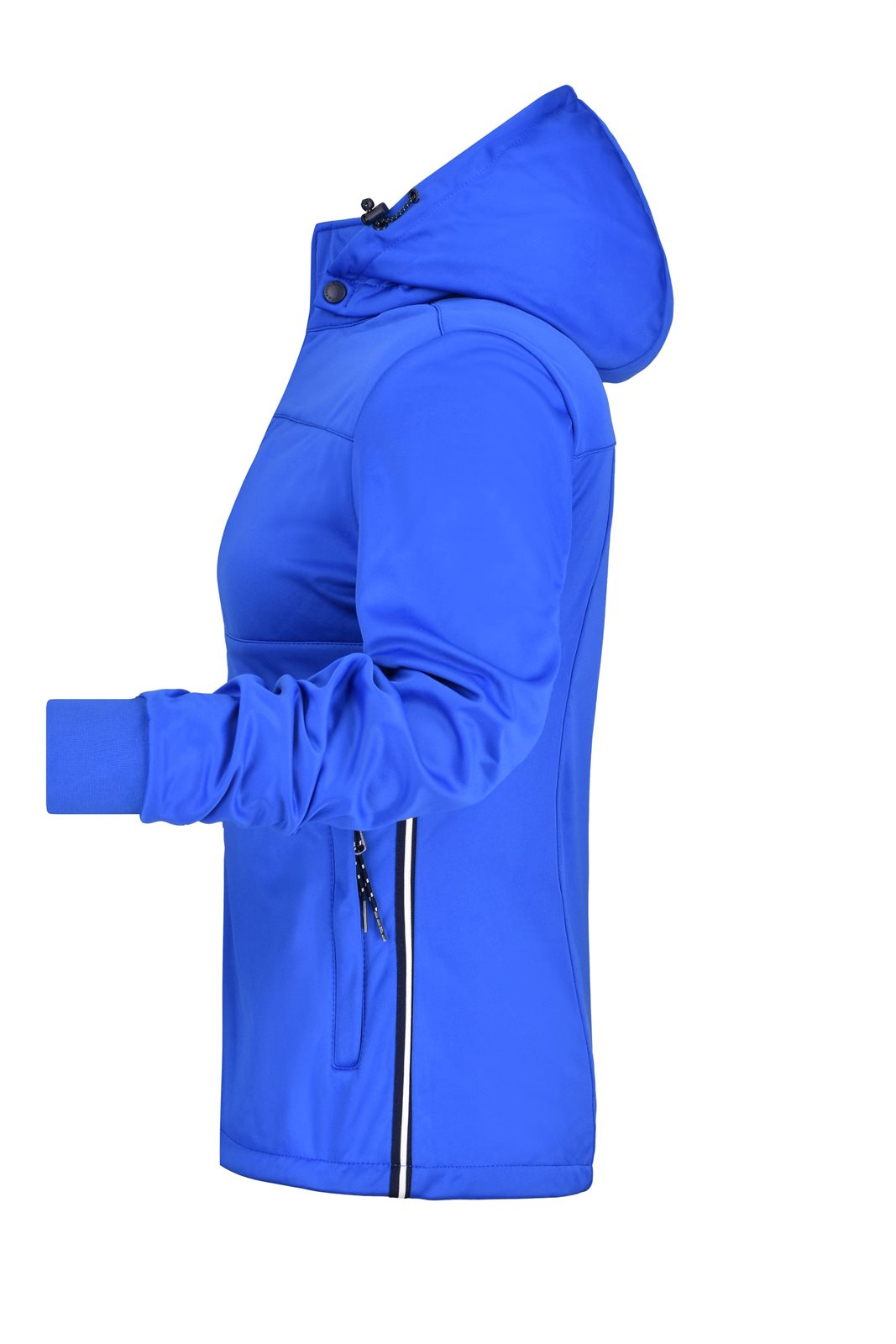 Jacke Damen Blau/Weiß – Ladies' Maritime Jacket, Detailansicht