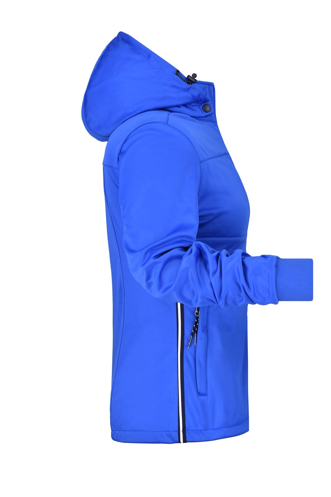 Jacke Damen Blau/Weiß – Ladies' Maritime Jacket, Detailansicht