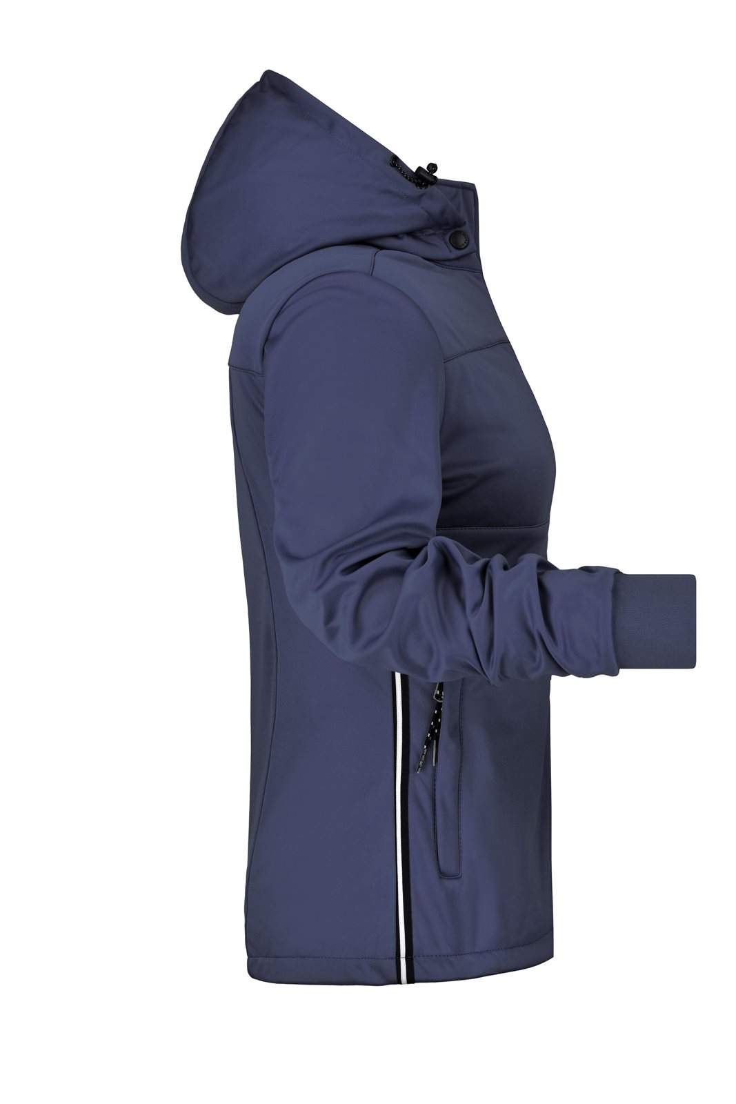 Jacke Damen Blau/Weiß – Ladies' Maritime Jacket, Detailansicht