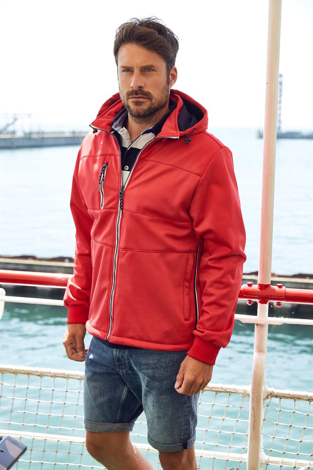 Jacke Herren – Men's Maritime Jacket, Detailansicht