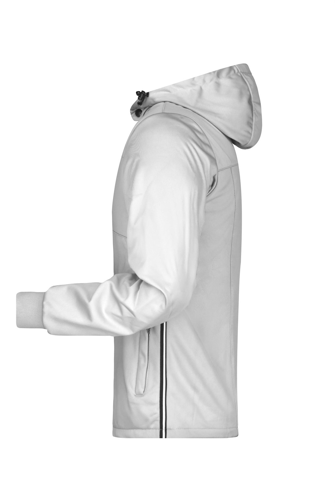 Jacke Herren Weiß/Blau – Men's Maritime Jacket, Detailansicht