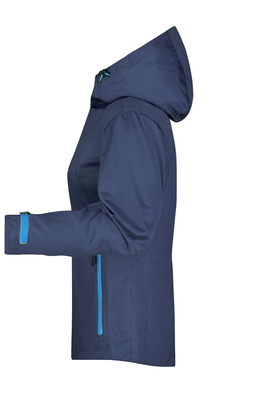 Jacke Damen Blau – Ladies' Outdoor Jacket, Detailansicht