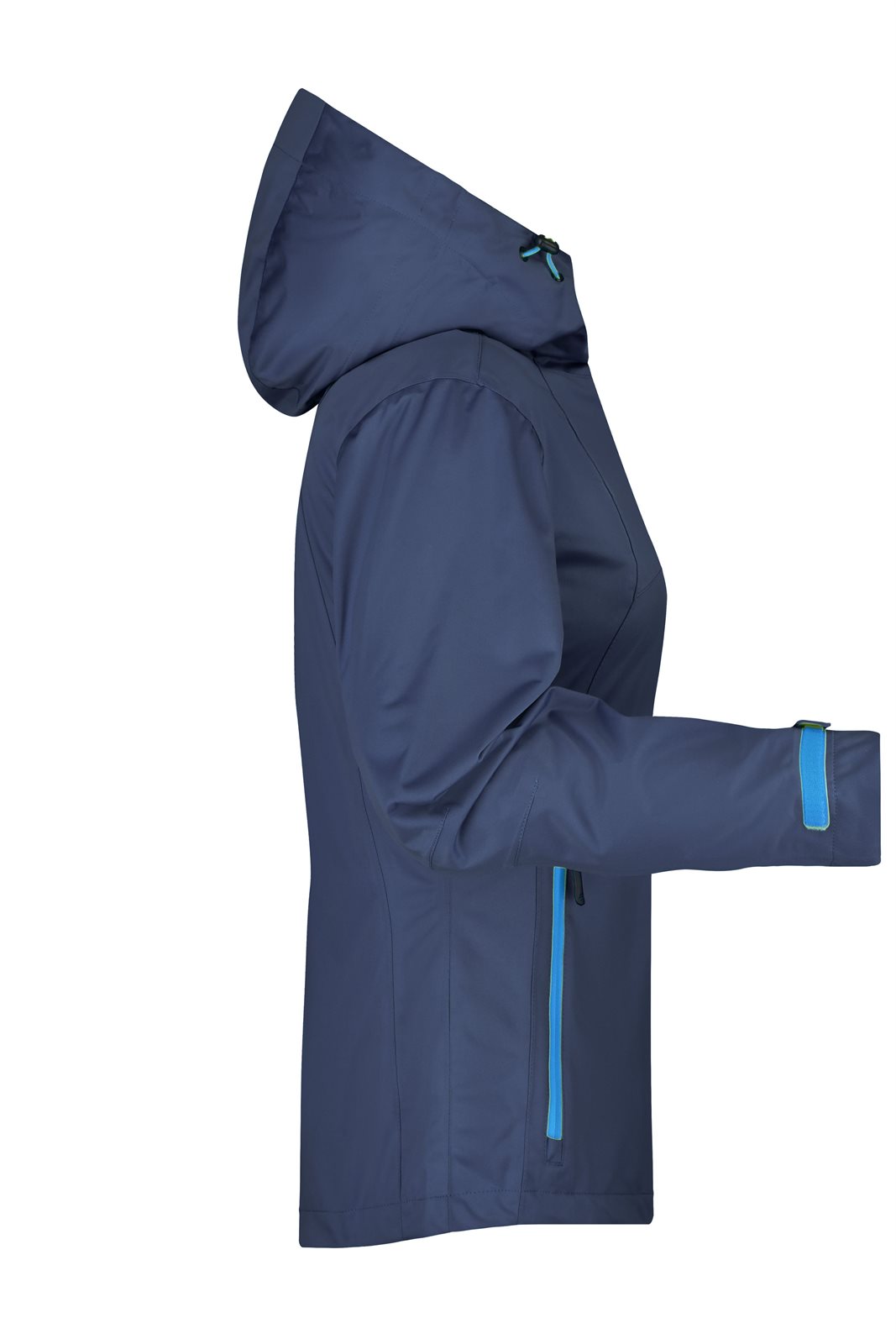 Jacke Damen Blau – Ladies' Outdoor Jacket, Detailansicht