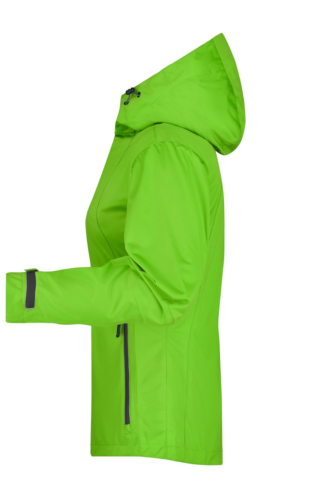 Jacke Damen Grün/Grau – Ladies' Outdoor Jacket, Detailansicht