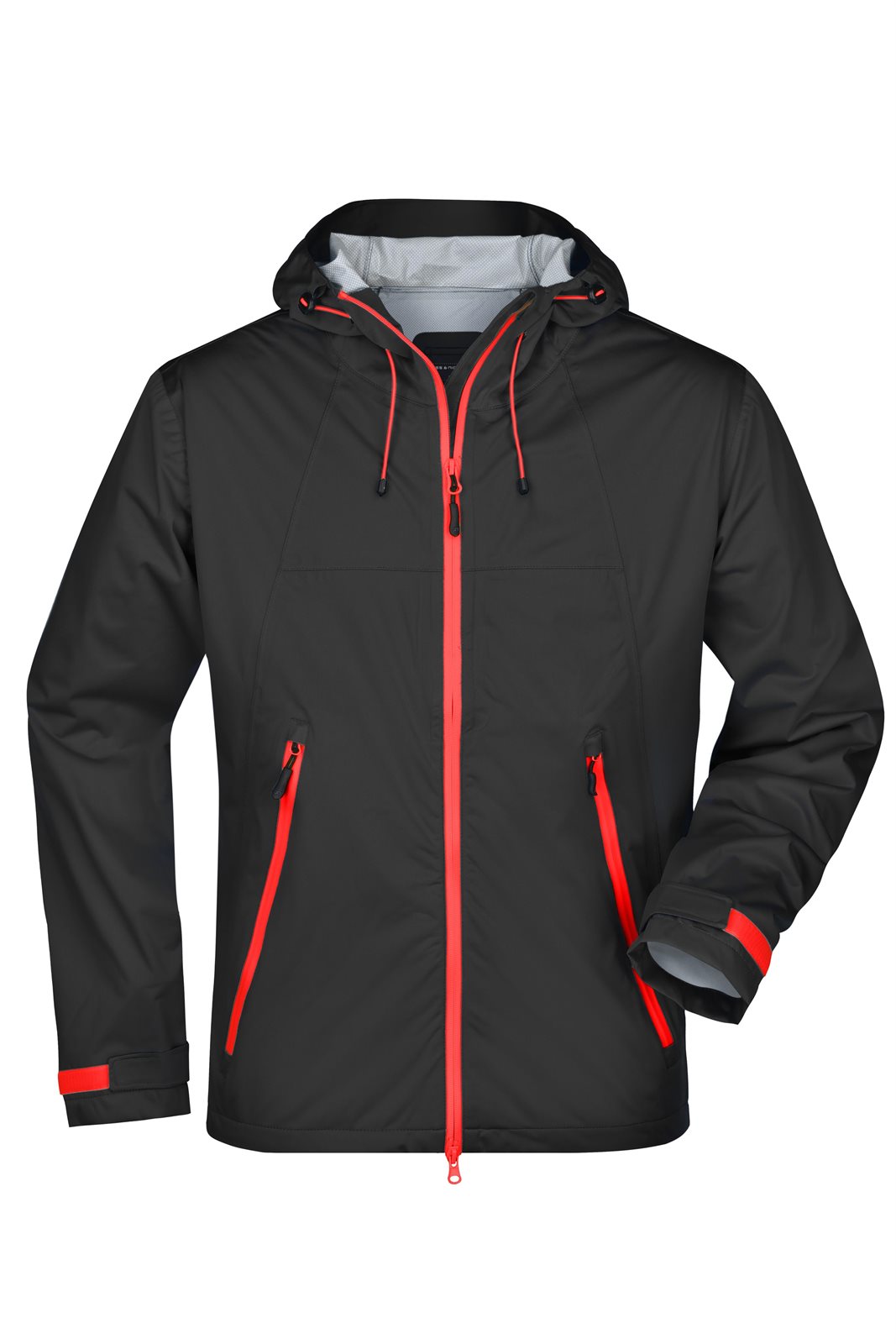 Jacke Herren Schwarz/Rot – Men's Outdoor Jacket