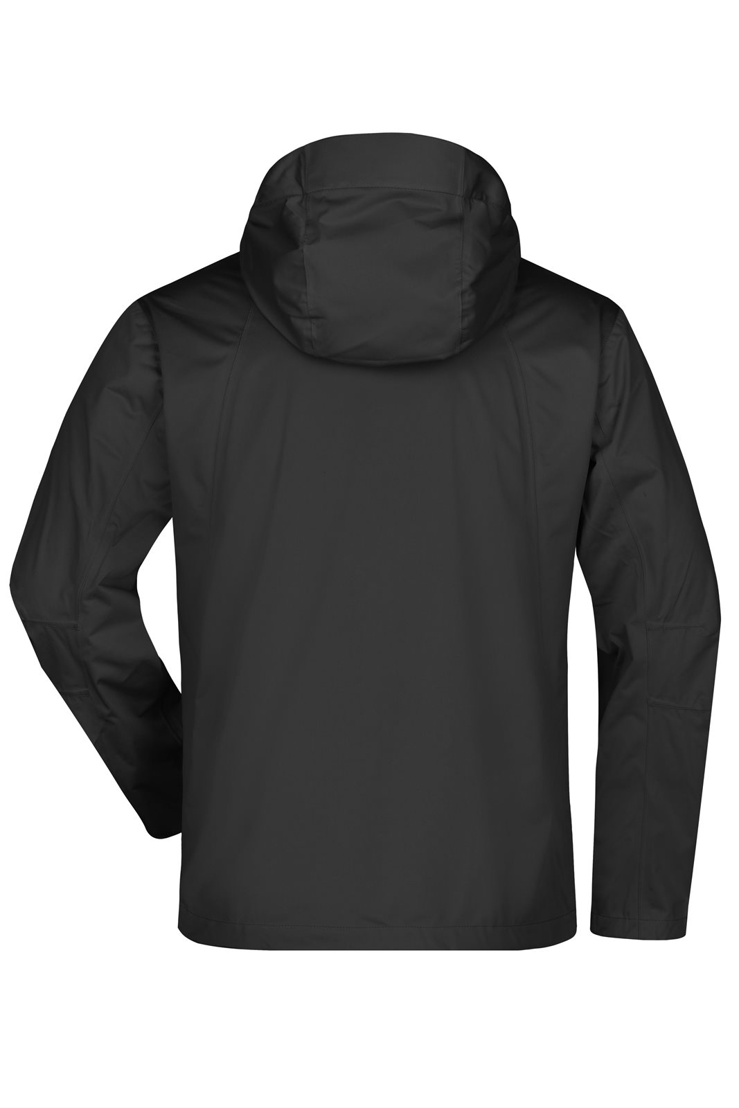 Jacke Herren Schwarz/Rot – Men's Outdoor Jacket, Detailansicht