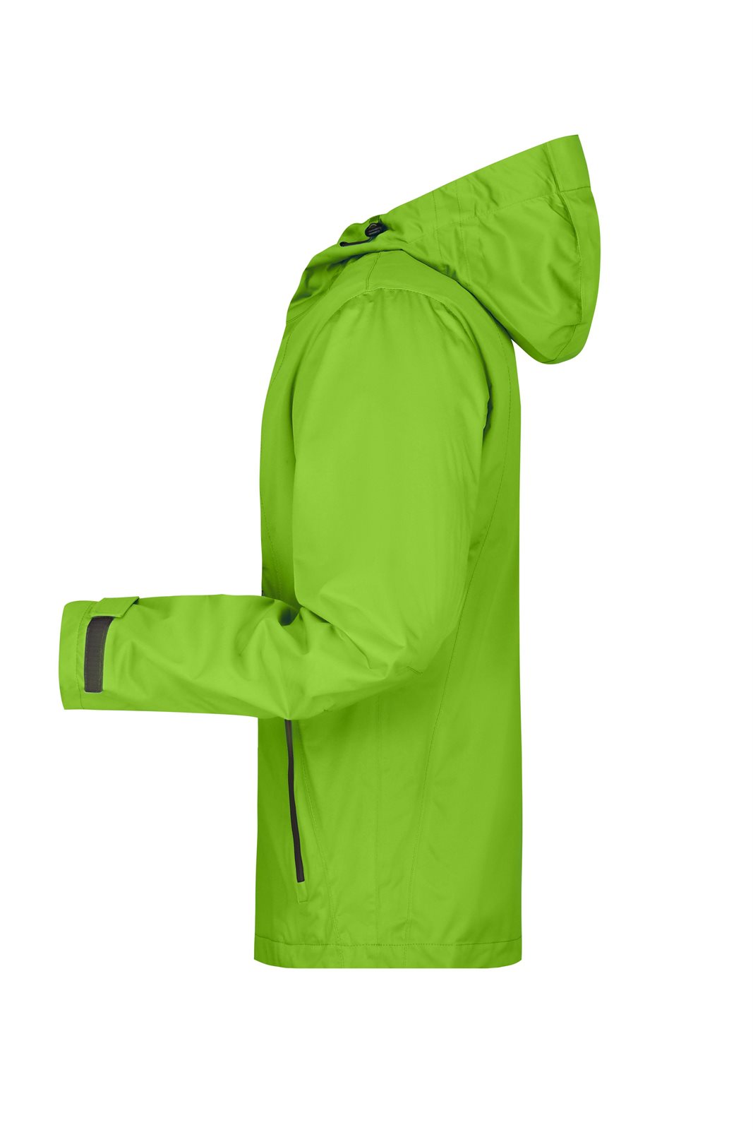 Jacke Herren Grün/Grau – Men's Outdoor Jacket, Detailansicht