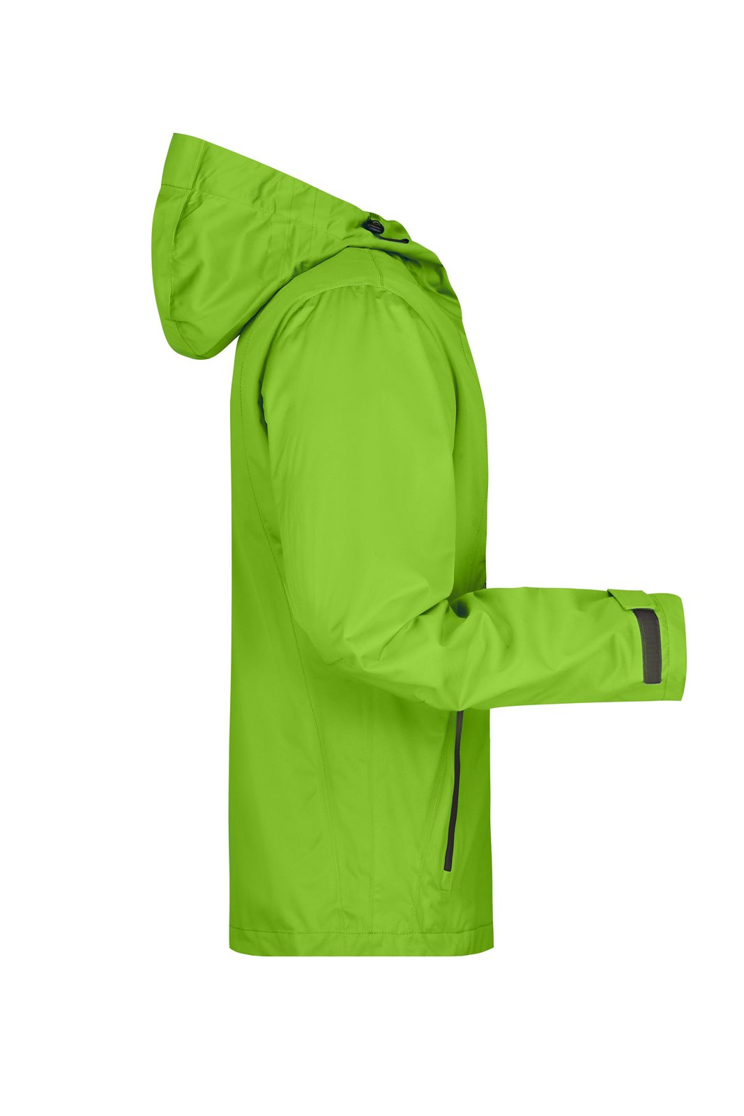 Jacke Herren Grün/Grau – Men's Outdoor Jacket, Detailansicht