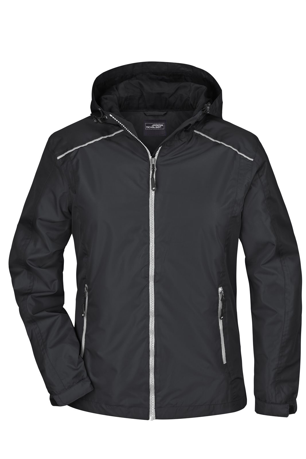 Jacke Damen Schwarz/Grau – Ladies' Rain Jacket