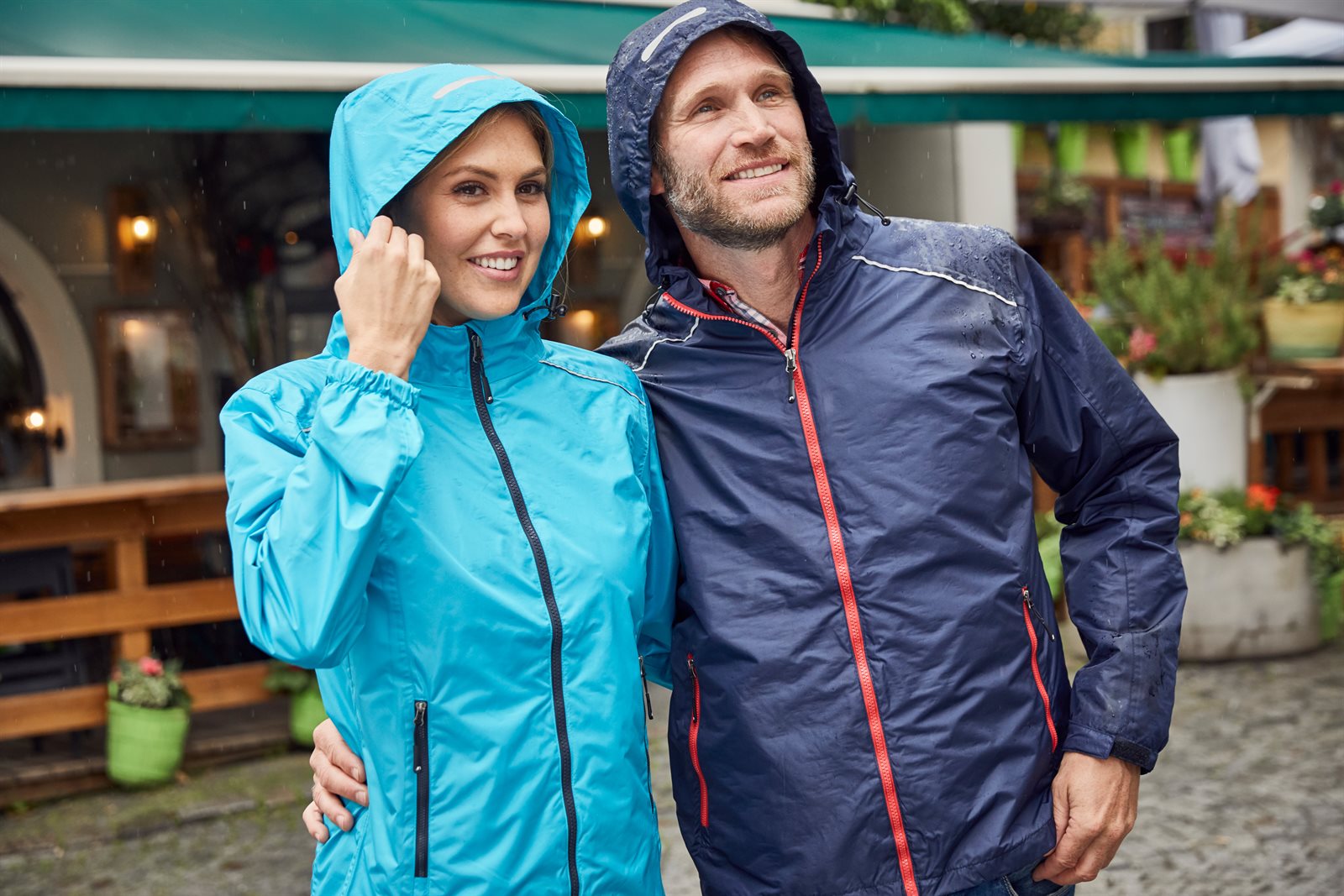 Jacke Damen – Ladies' Rain Jacket, Detailansicht