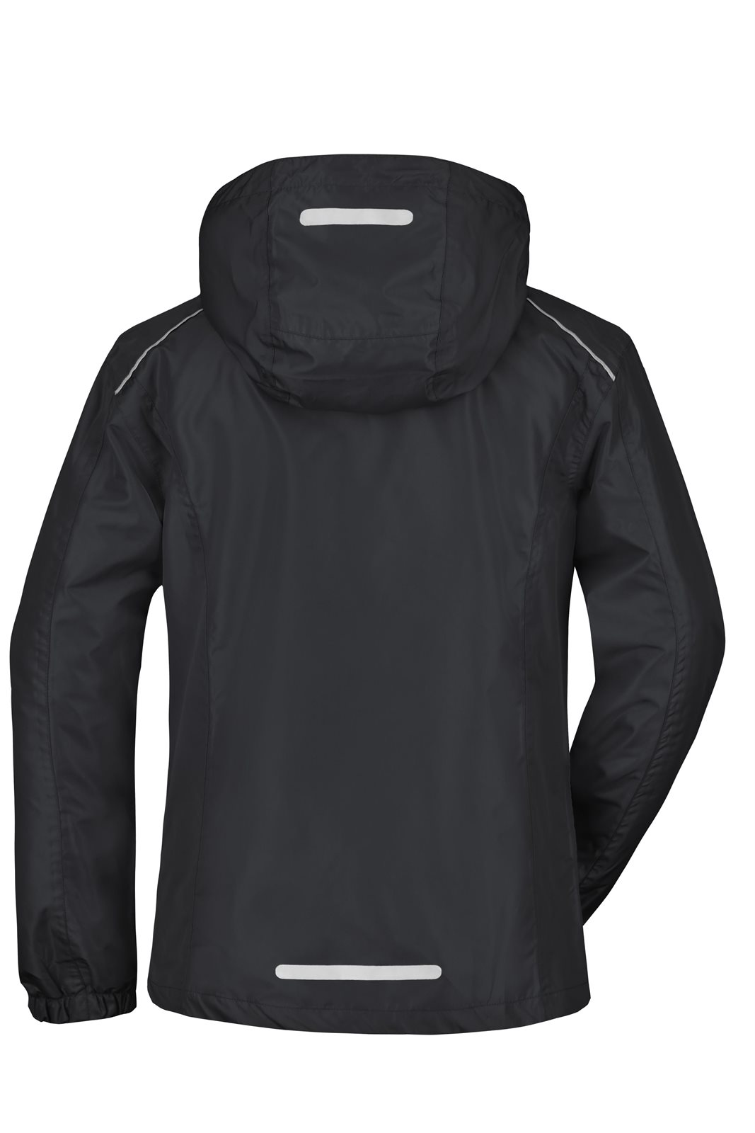 Jacke Damen Schwarz/Grau – Ladies' Rain Jacket, Detailansicht