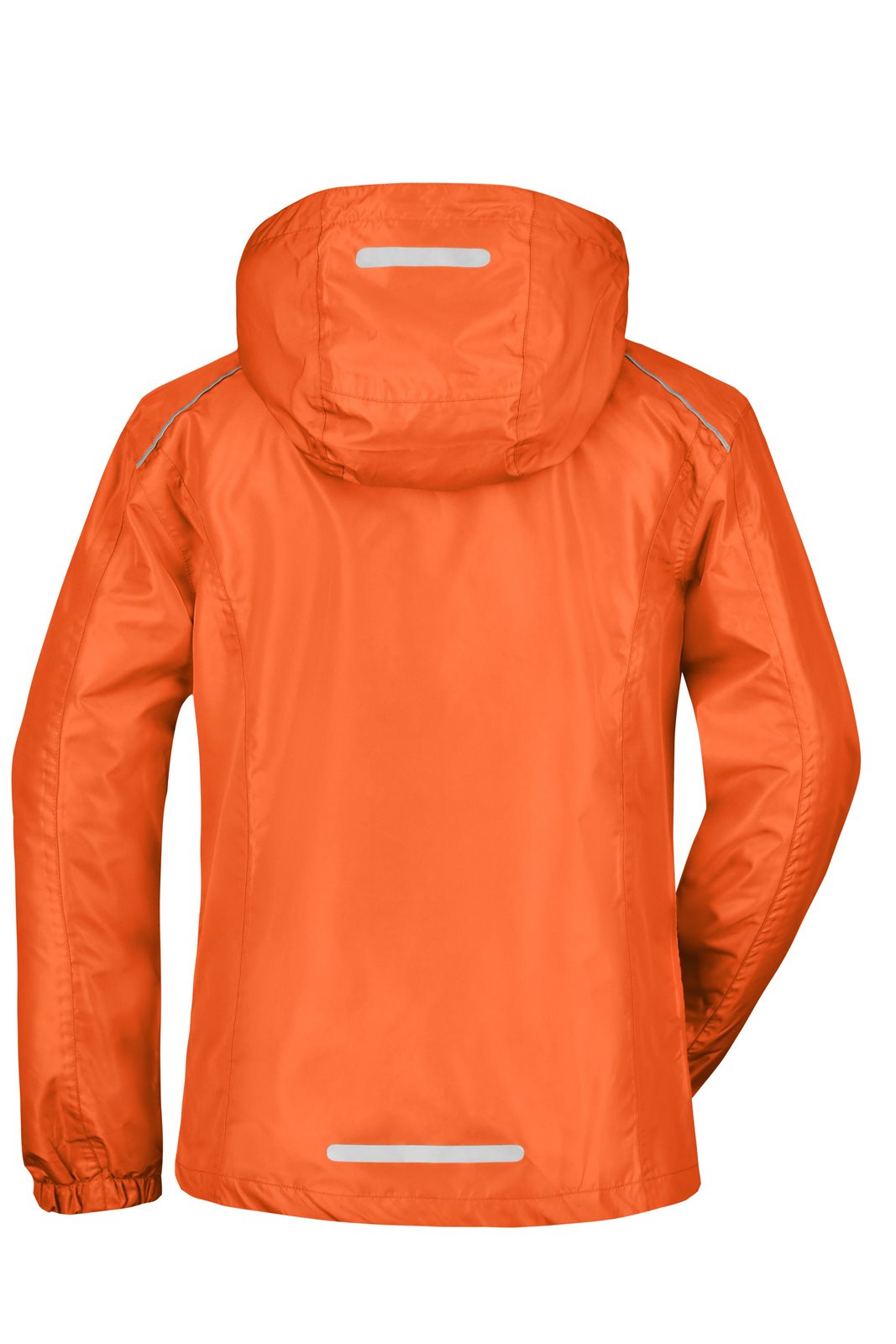 Jacke Damen Orange/Grau – Ladies' Rain Jacket, Detailansicht