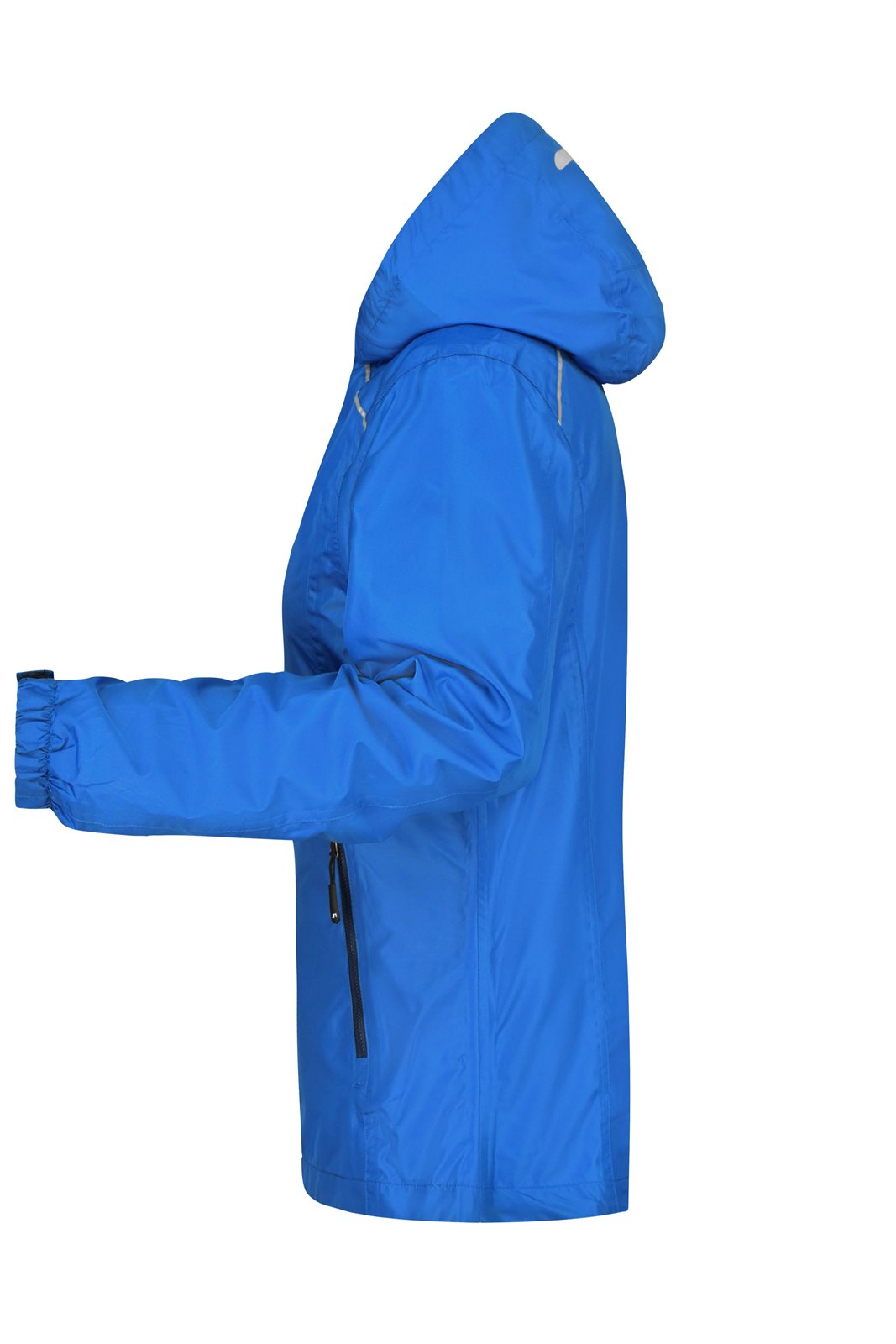 Jacke Damen Blau – Ladies' Rain Jacket, Detailansicht