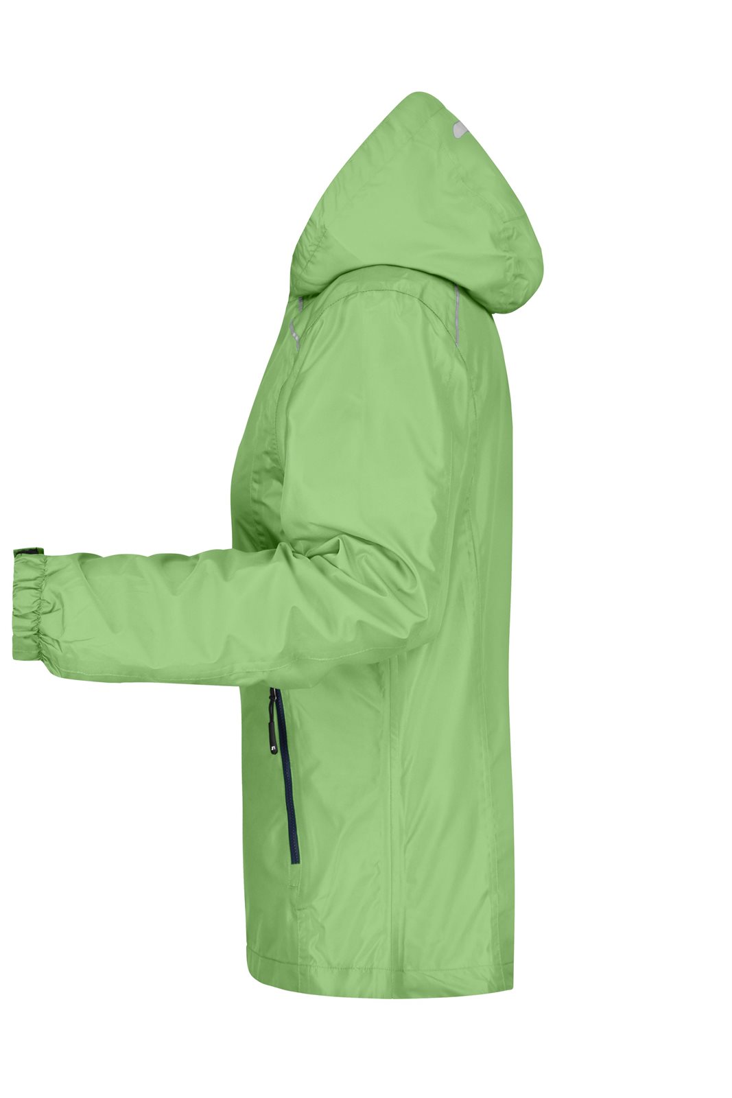 Jacke Damen Grün/Blau – Ladies' Rain Jacket, Detailansicht