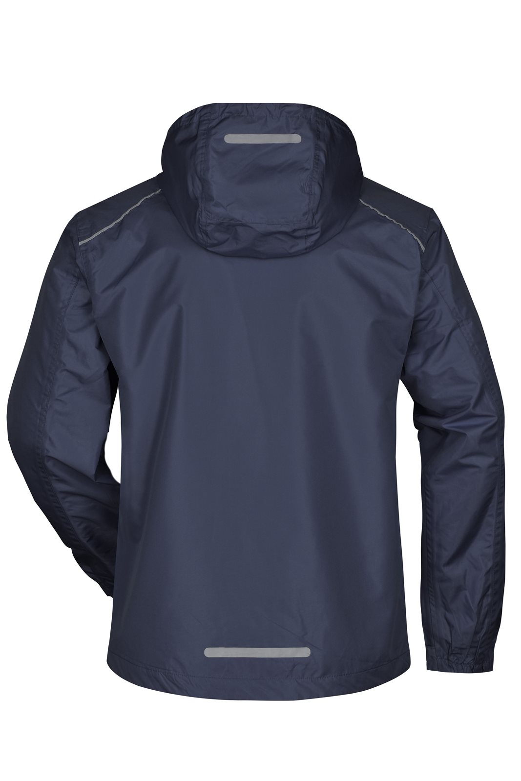 Jacke Herren Rot/Blau – Men's Rain Jacket, Detailansicht
