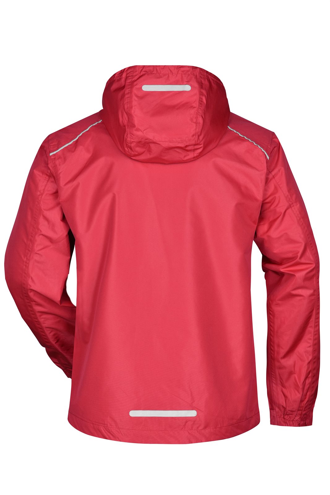 Jacke Herren Schwarz/Rot – Men's Rain Jacket, Detailansicht