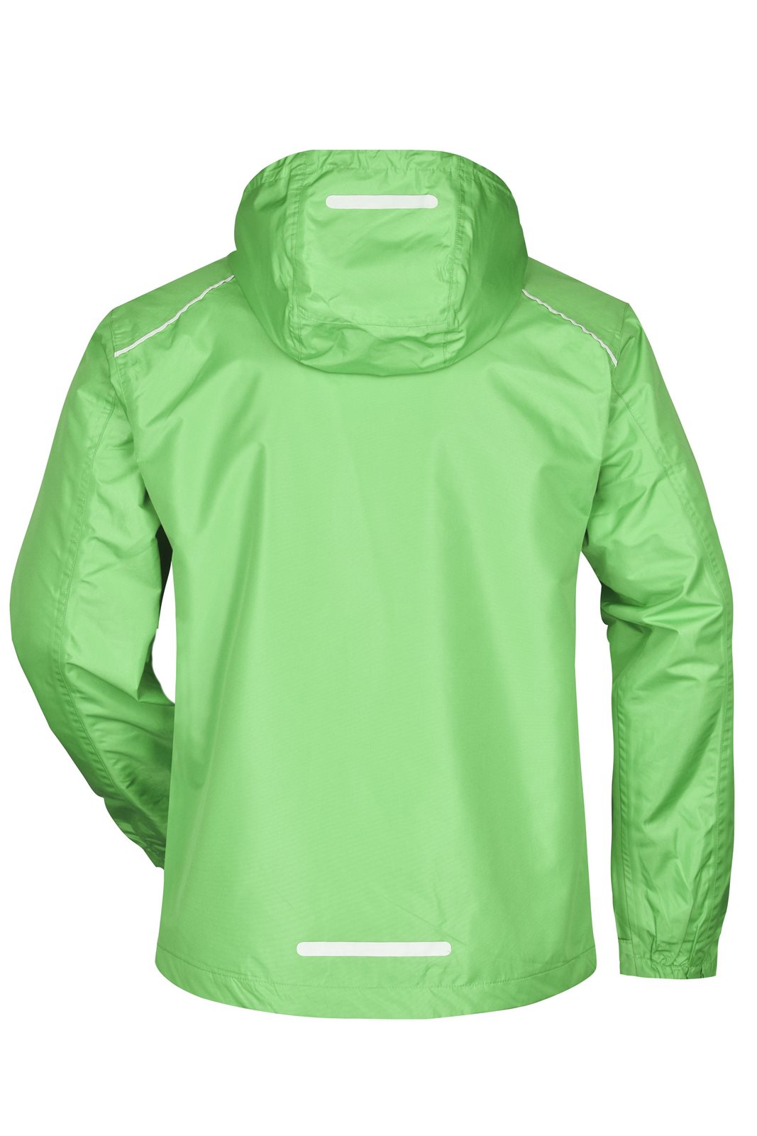 Jacke Herren Grün/Blau – Men's Rain Jacket, Detailansicht