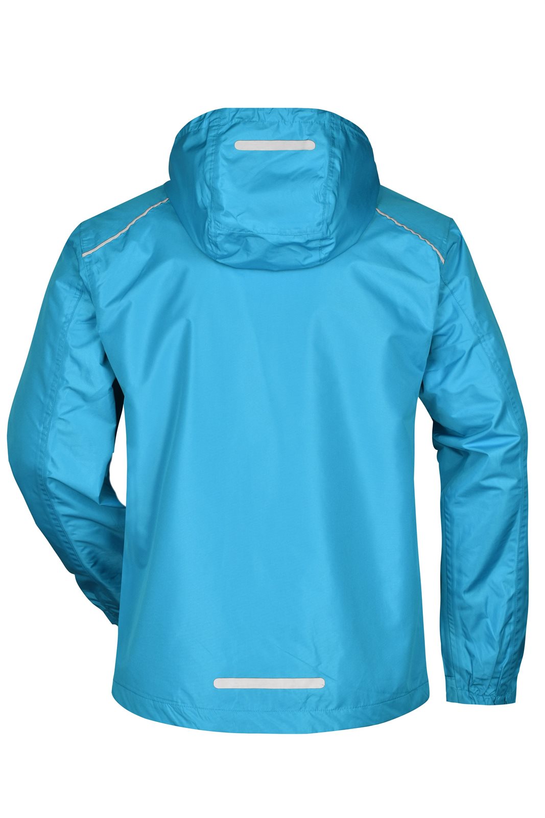 Jacke Herren Blau/Grau – Men's Rain Jacket, Detailansicht