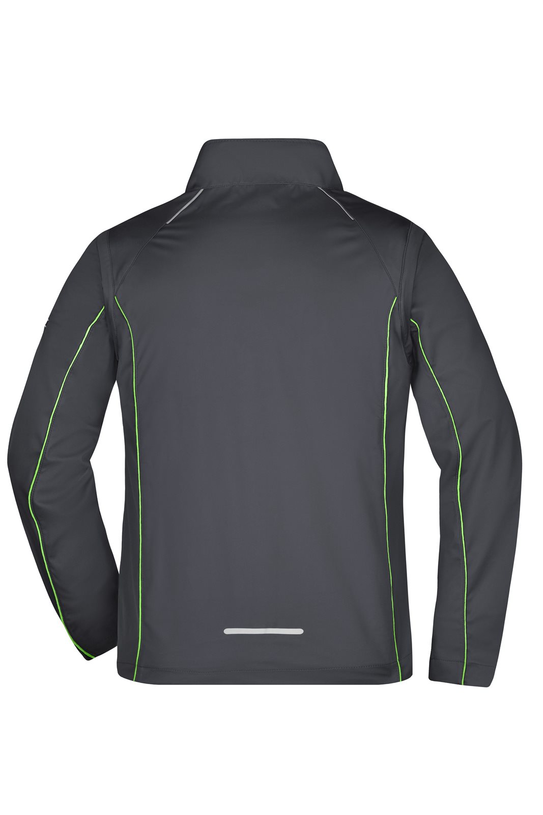 Jacke Herren Grün/Grau – Men's Zip-Off Softshell Jacket, Detailansicht